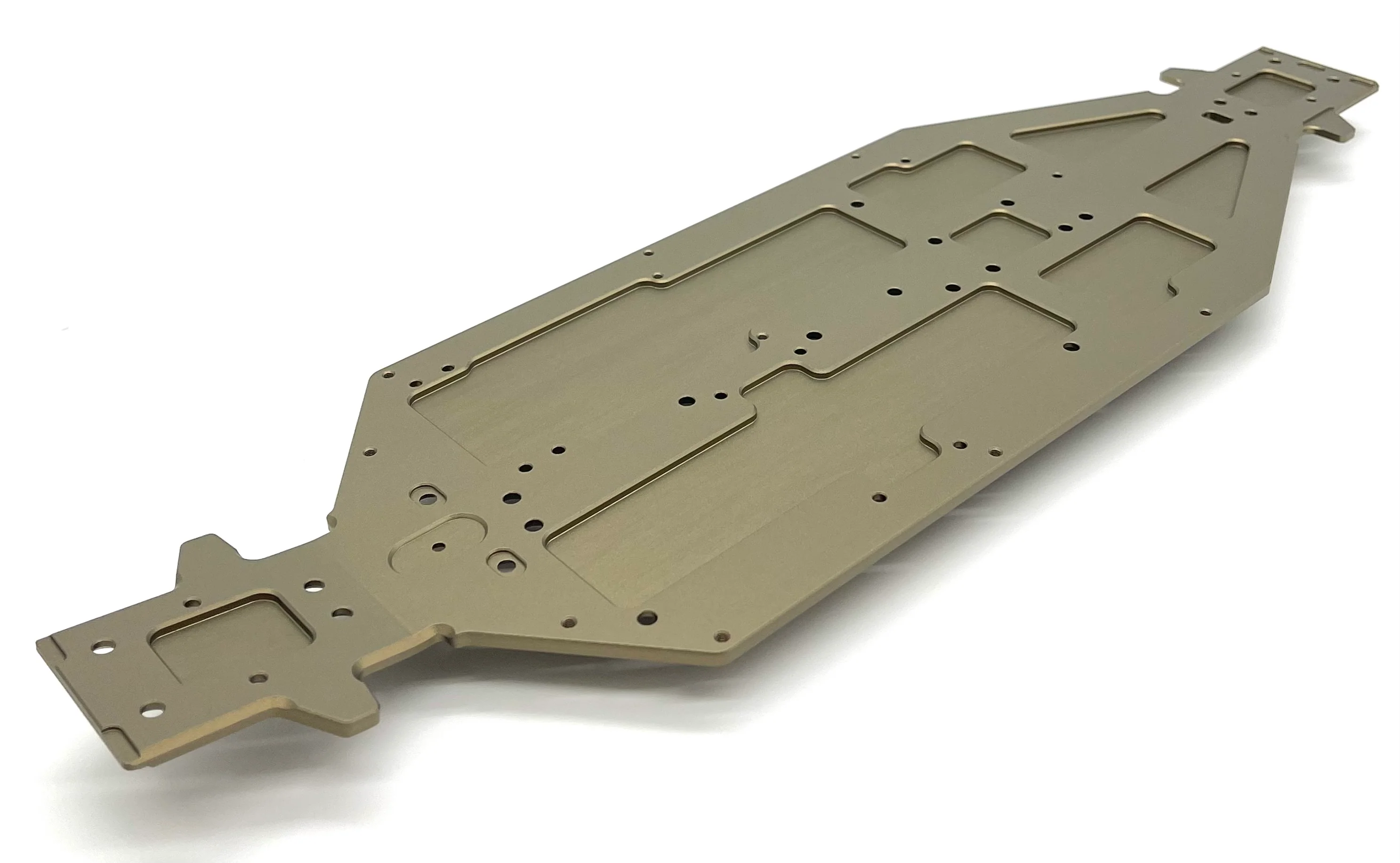 Tekno ET48 2.2 CHASSIS (TKR9606) 7075, 3mm, hard anodized TKR9605 - Image 2