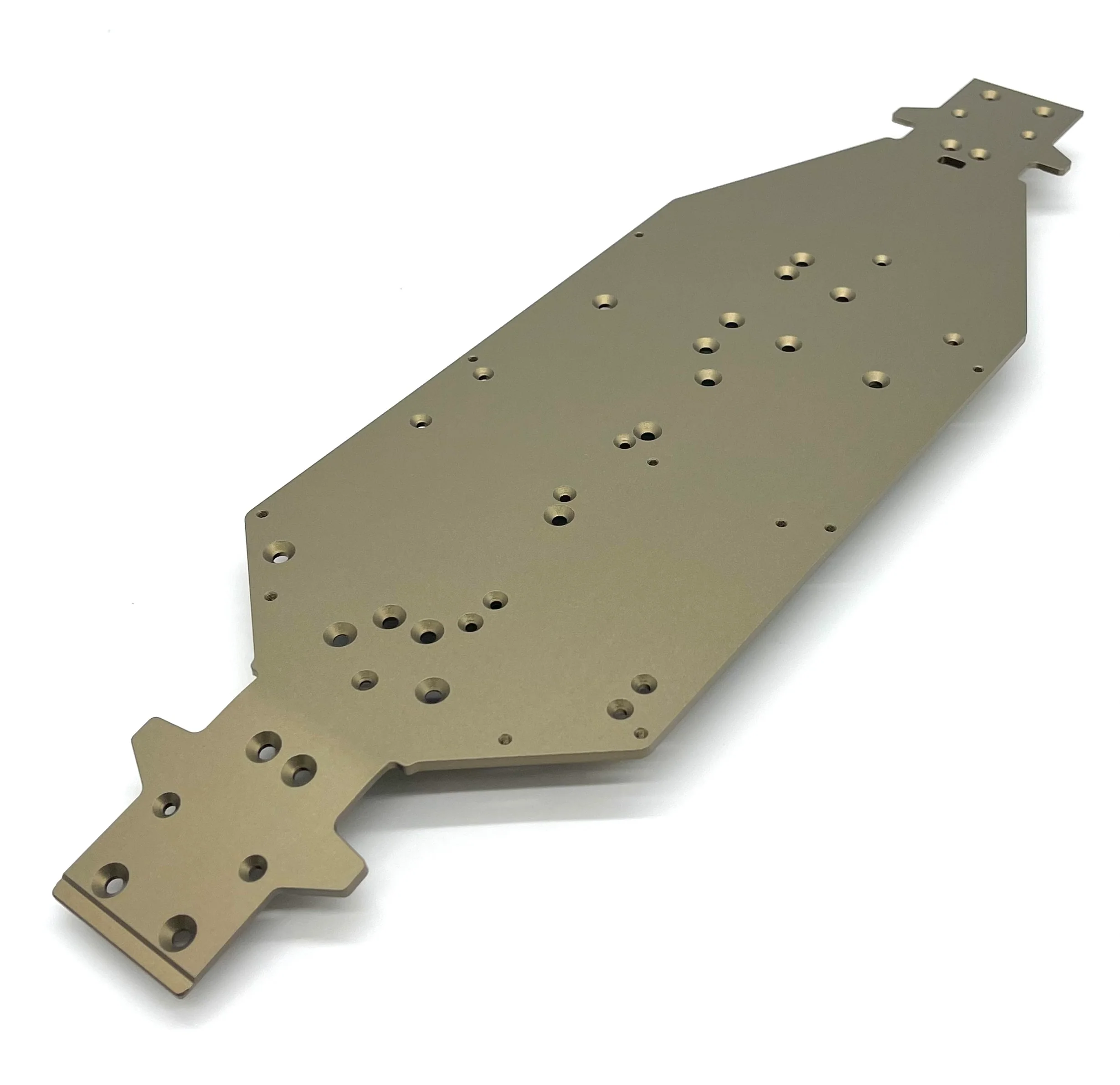 Tekno ET48 2.2 CHASSIS (TKR9606) 7075, 3mm, hard anodized TKR9605 - Image 3