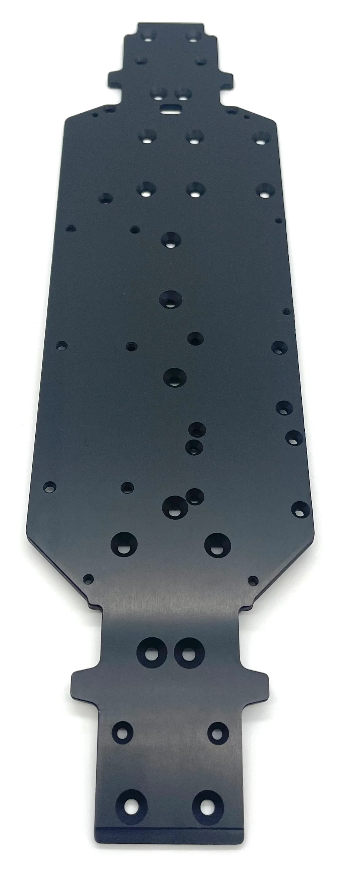 Tekno MT410 2.0 CHASSIS (TKR9502) 7075, black anodized, lightened TKR9501 - Image 3