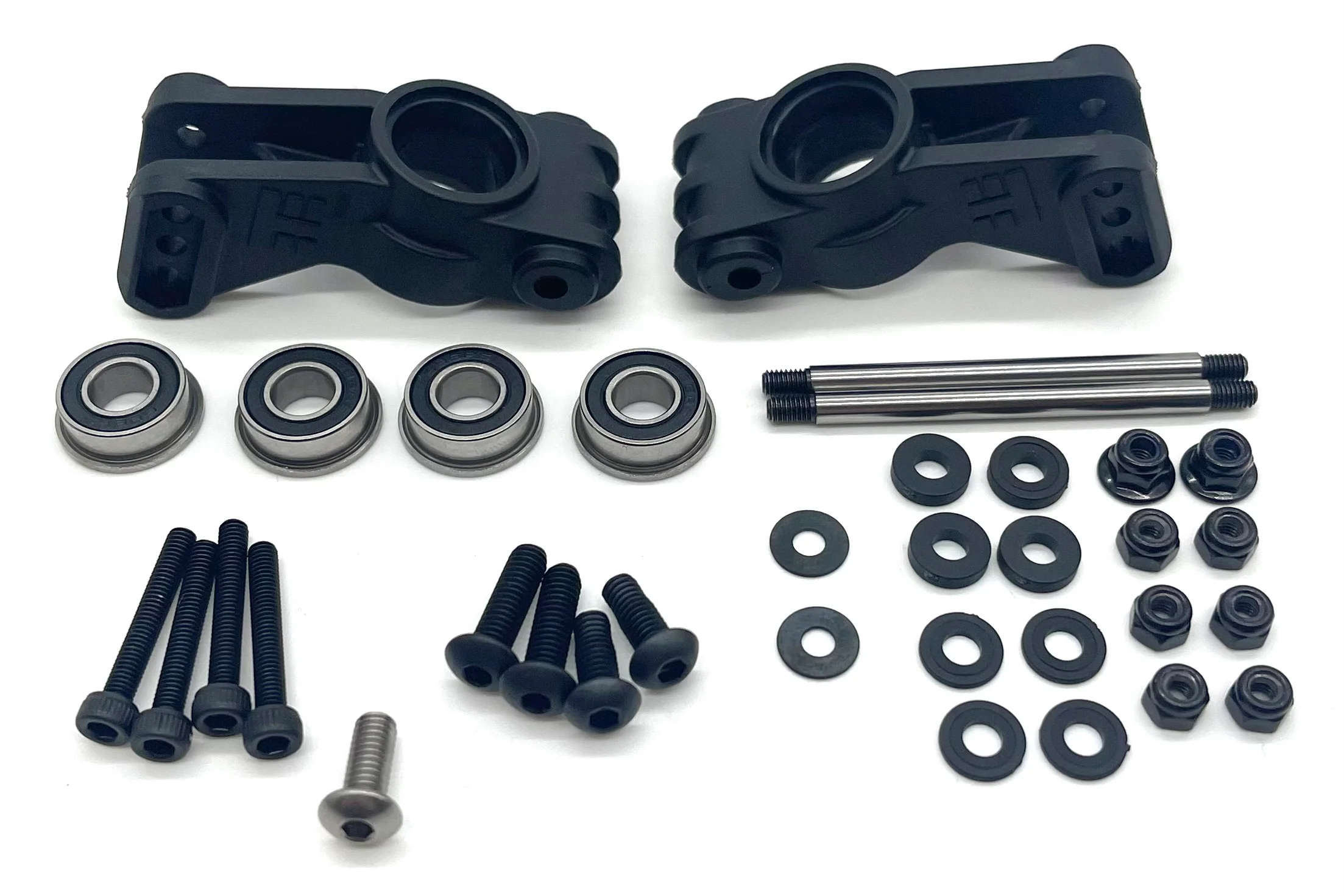 Tekno MT410 2.0 REAR HUB ASSY (Bag F) (hub, bearings, hinge pins) TKR9501