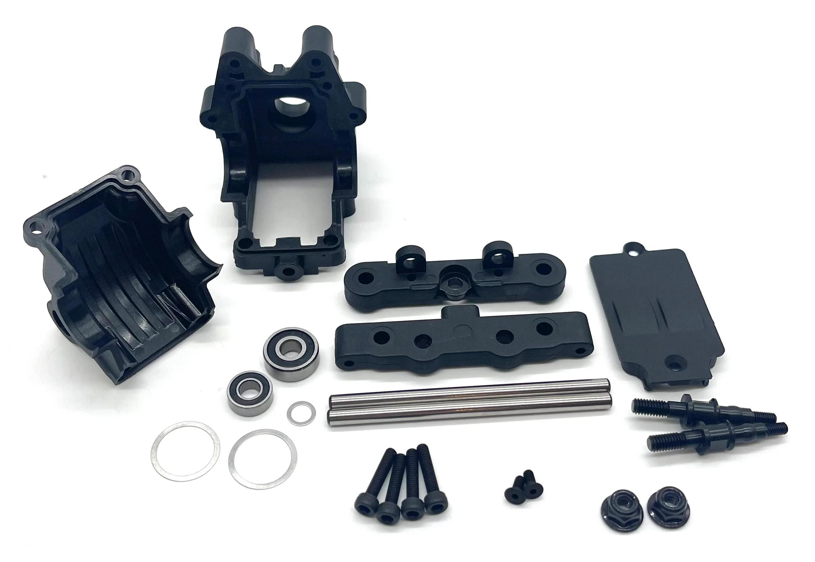 Tekno MT410 2.0 REAR SUSPENSION (Bags D & E) (Gear box, braces, pins TKR9501