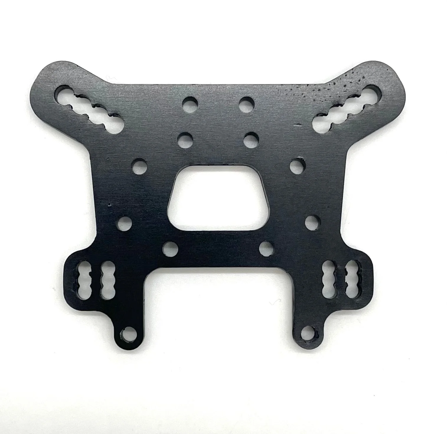 Tekno MT410 2.0 SHOCK TOWER (front, 7075 CNC, black anodized) TKR9501 - Image 2