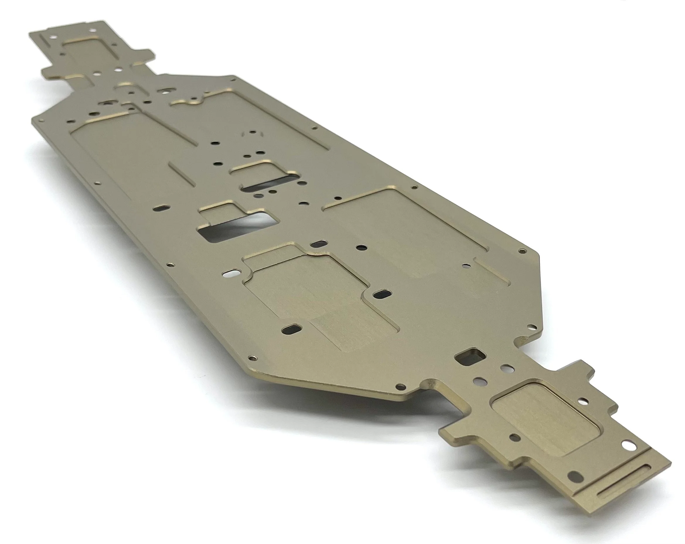 Tekno NB48 2.2 Nitro CHASSIS (TKR9303B) 7075, 3mm, hard anodized, lightened TKR9305