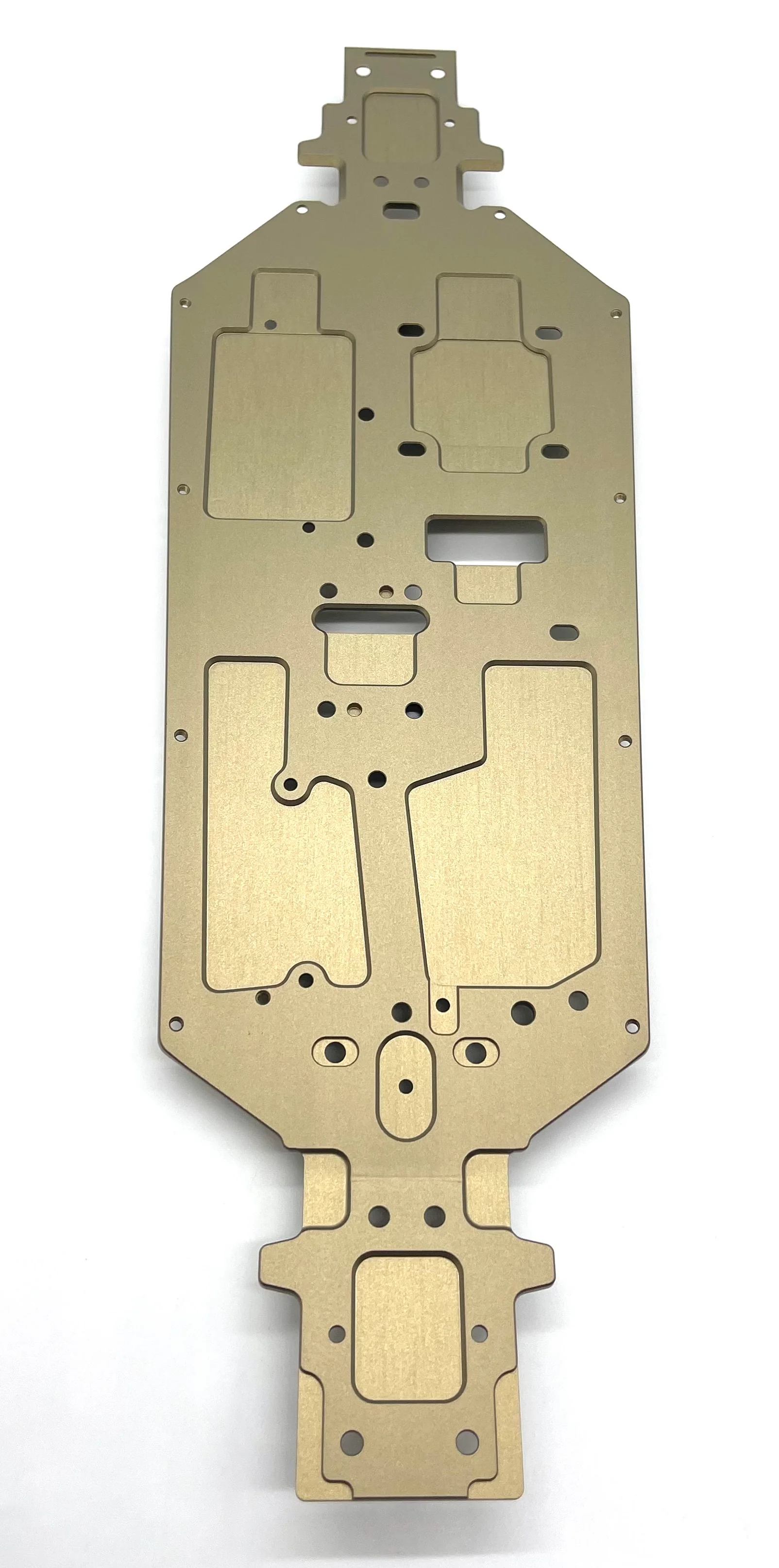 Tekno NB48 2.2 Nitro CHASSIS (TKR9303B) 7075, 3mm, hard anodized, lightened TKR9305 - Image 2