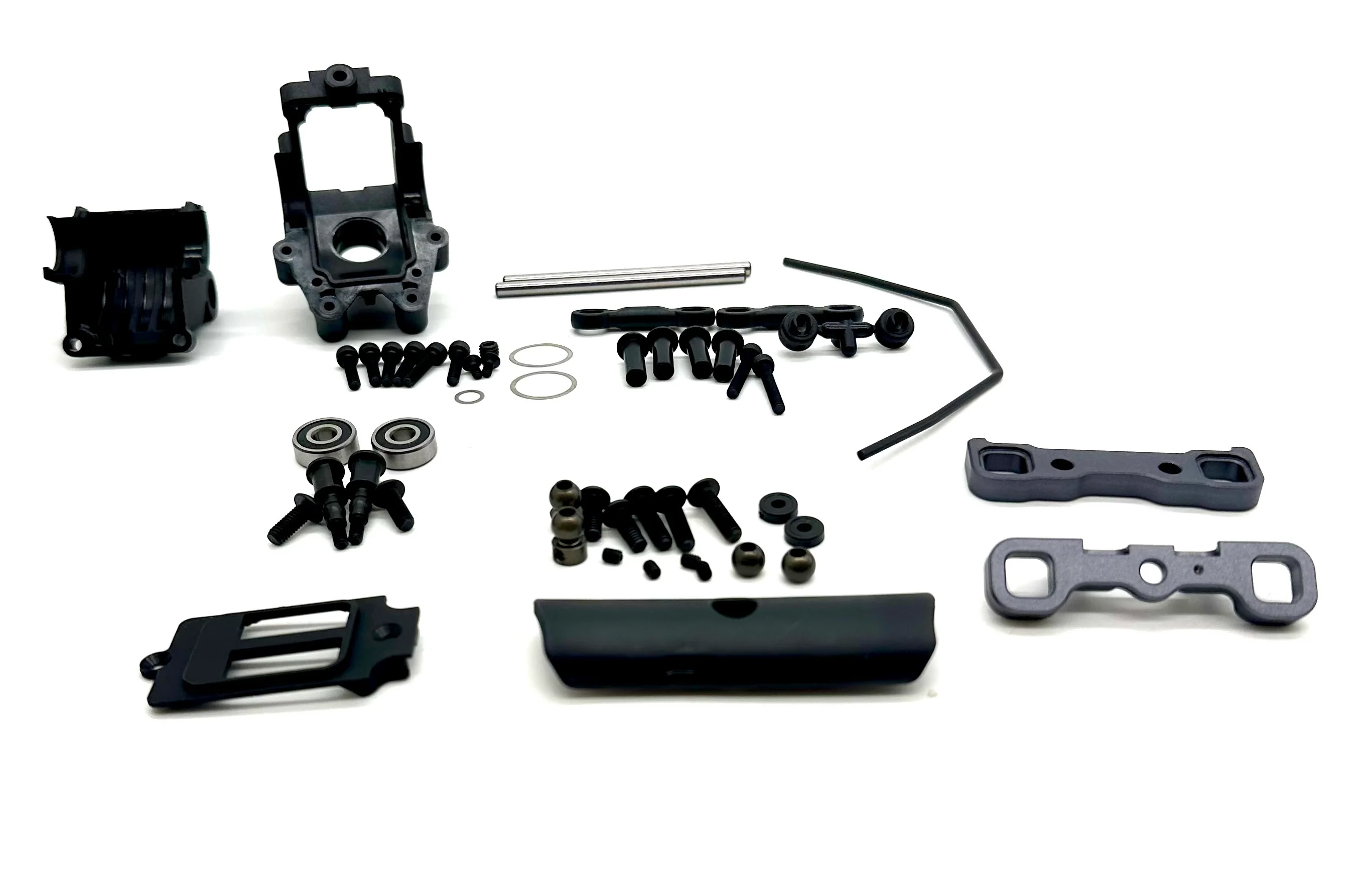 Tekno NB48 2.2 Nitro FRONT SUSPENSION (Bags D&H) (Sway bar, gear box, arm mounts TKR9305 - Image 3