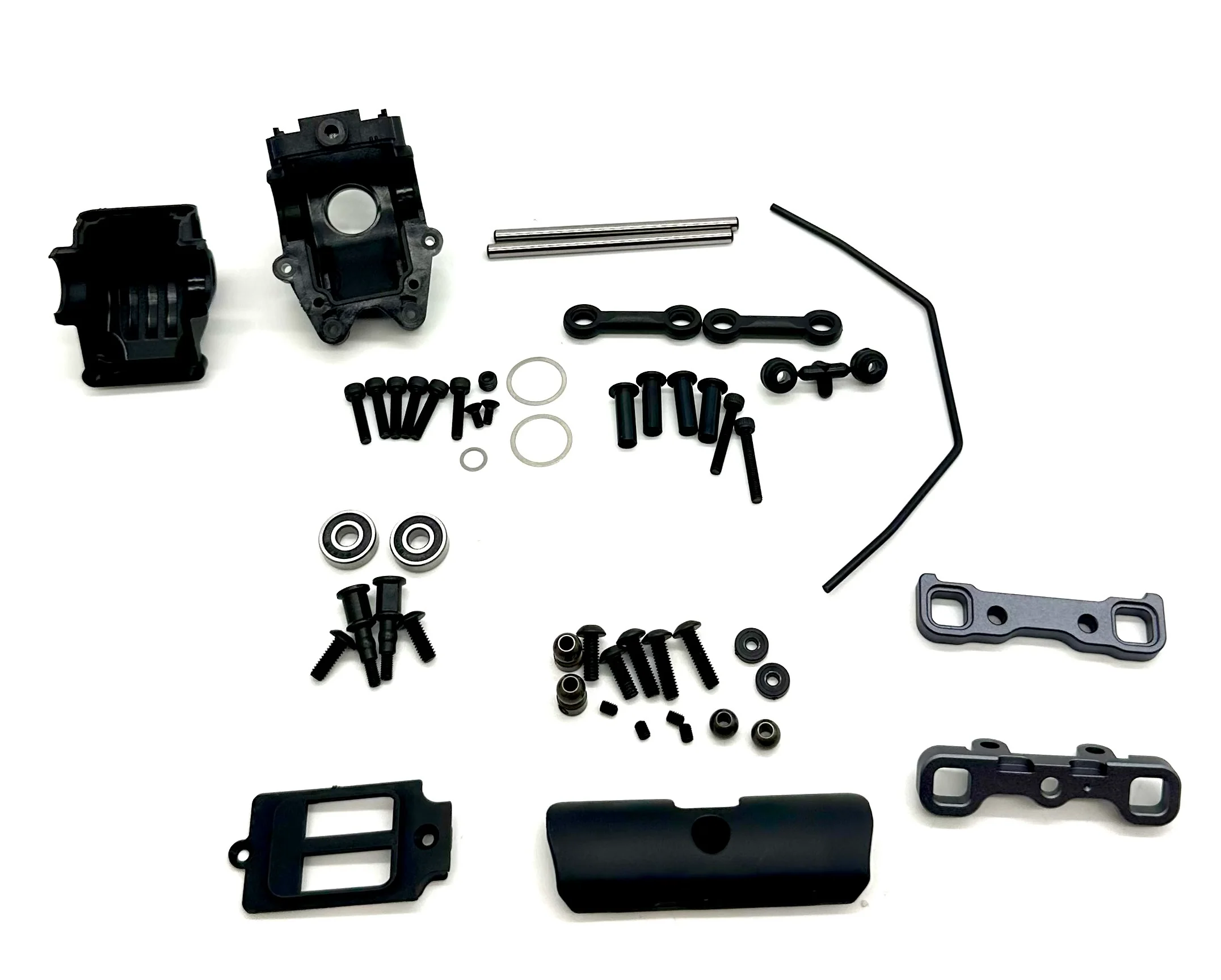 Tekno NB48 2.2 Nitro FRONT SUSPENSION (Bags D&H) (Sway bar, gear box, arm mounts TKR9305 - Image 4
