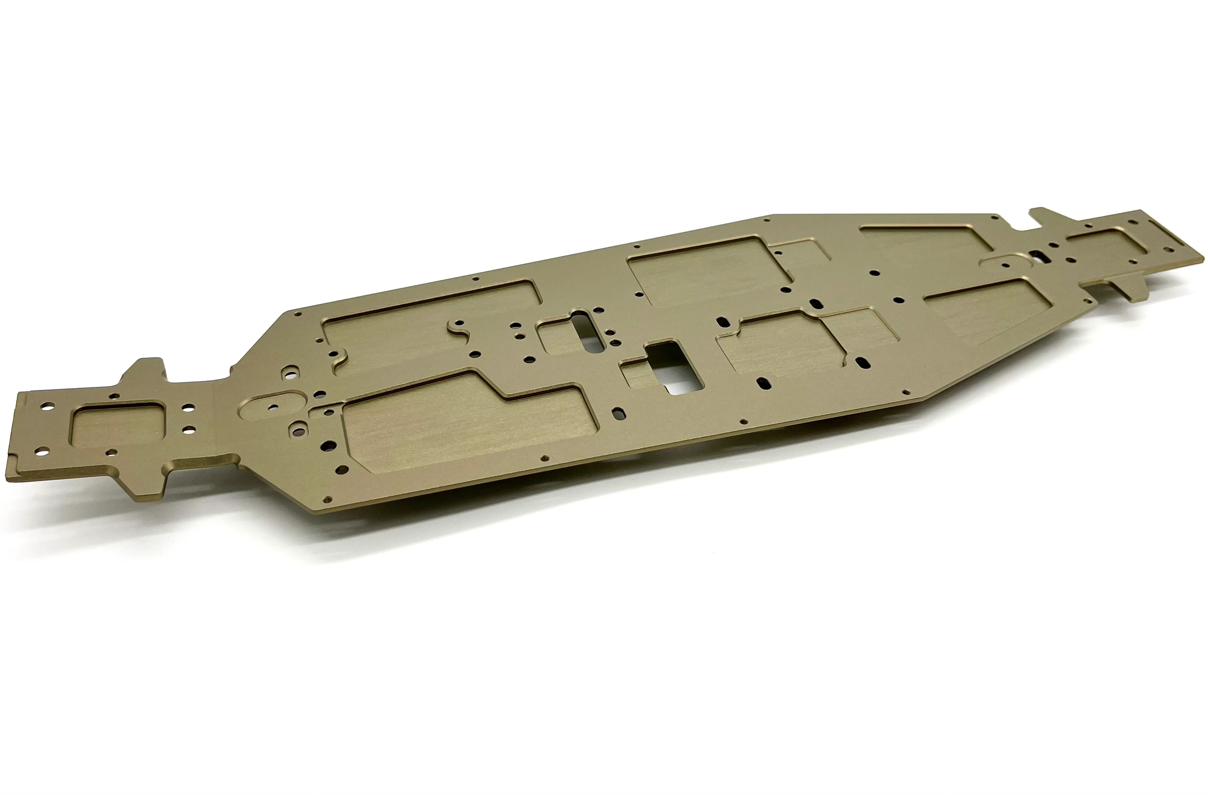 Tekno NT48 2.2 CHASSIS (TKR9402) 7075, 3mm, hard anodized TKR9401