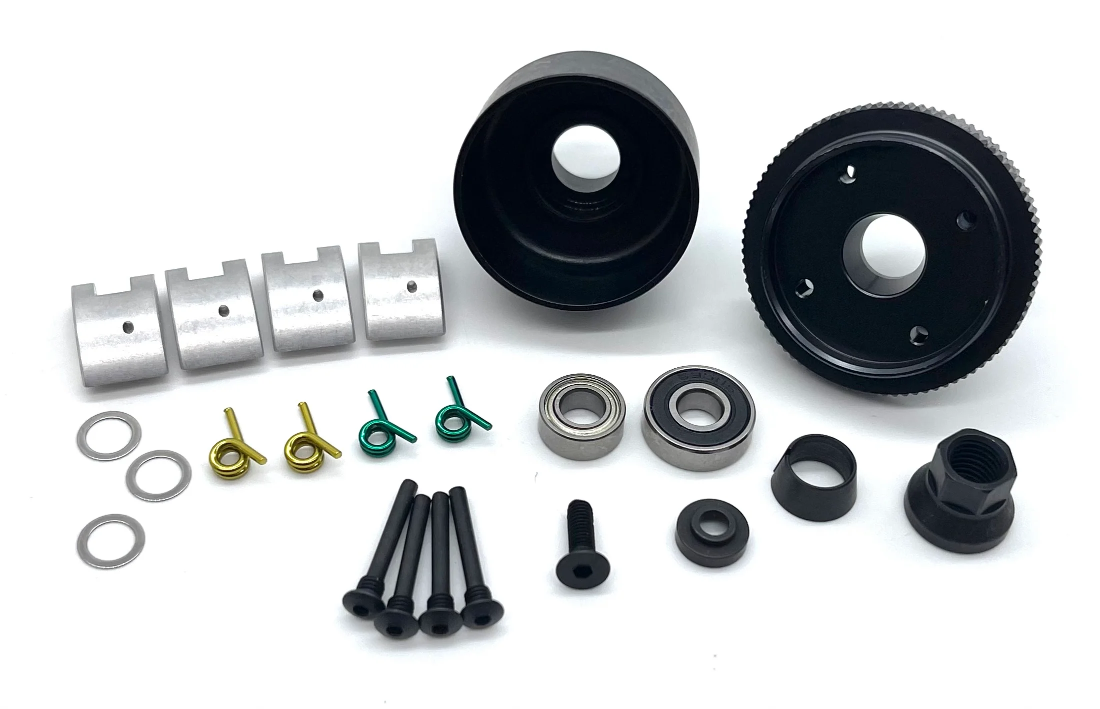 Tekno NT48 2.2 CLUTCH set (Bell, springs, shoes, flywheel) TKR9401 - Image 2
