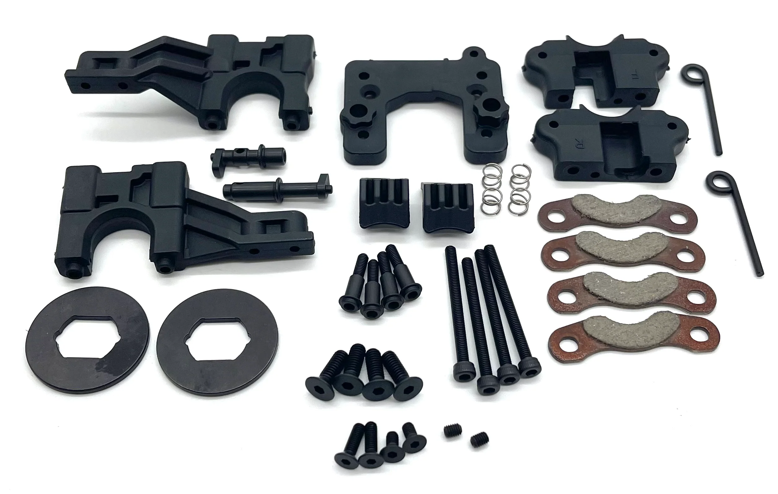 Tekno NT48 2.2 BRAKE Set center diff Mount (Bag C) pads disks posts TKR9401 - Image 2