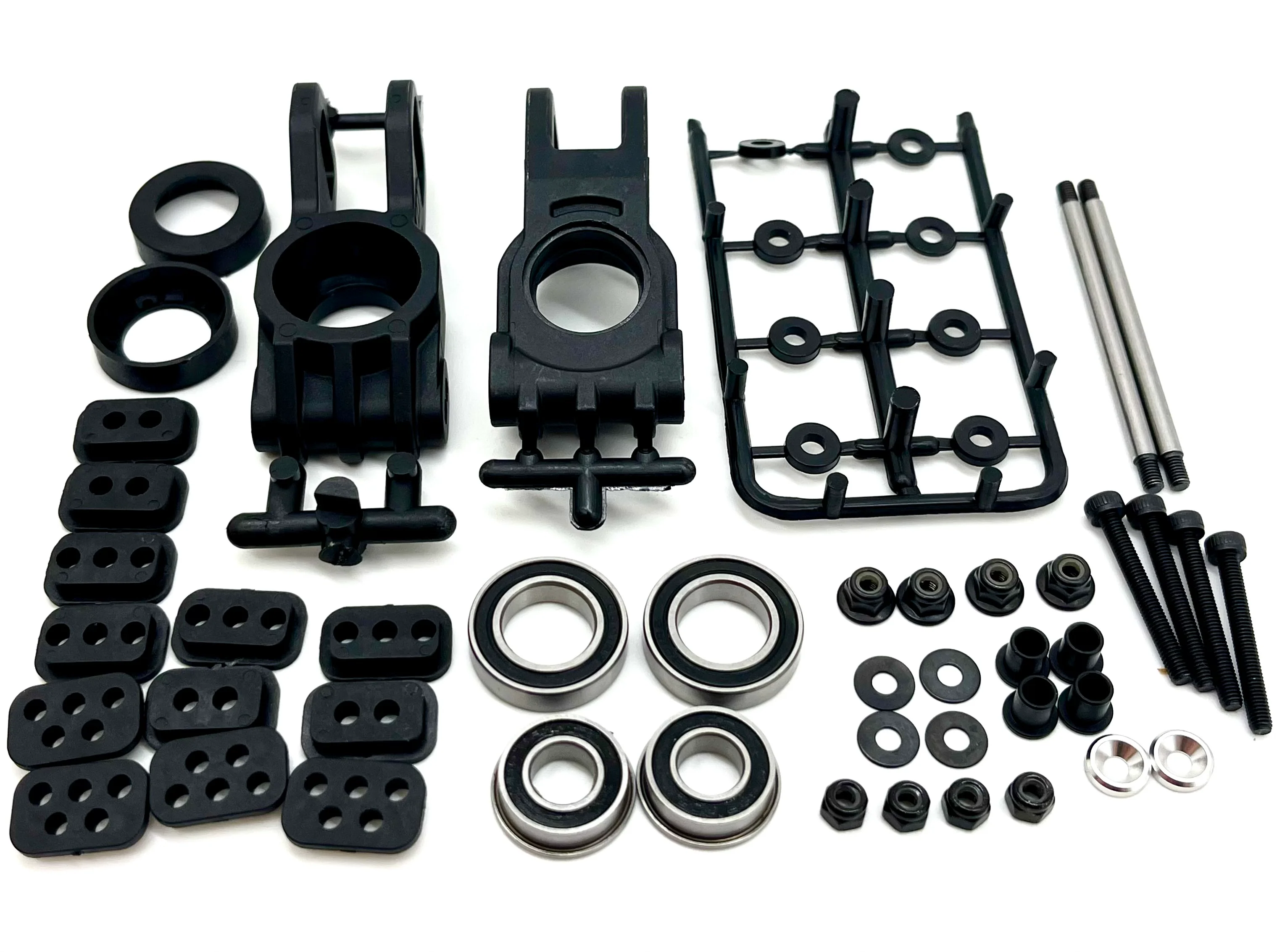 Tekno NT48 2.2 REAR HUB ASSY (Bag G) (hub, bearings, hinge pins TKR9401 - Image 3