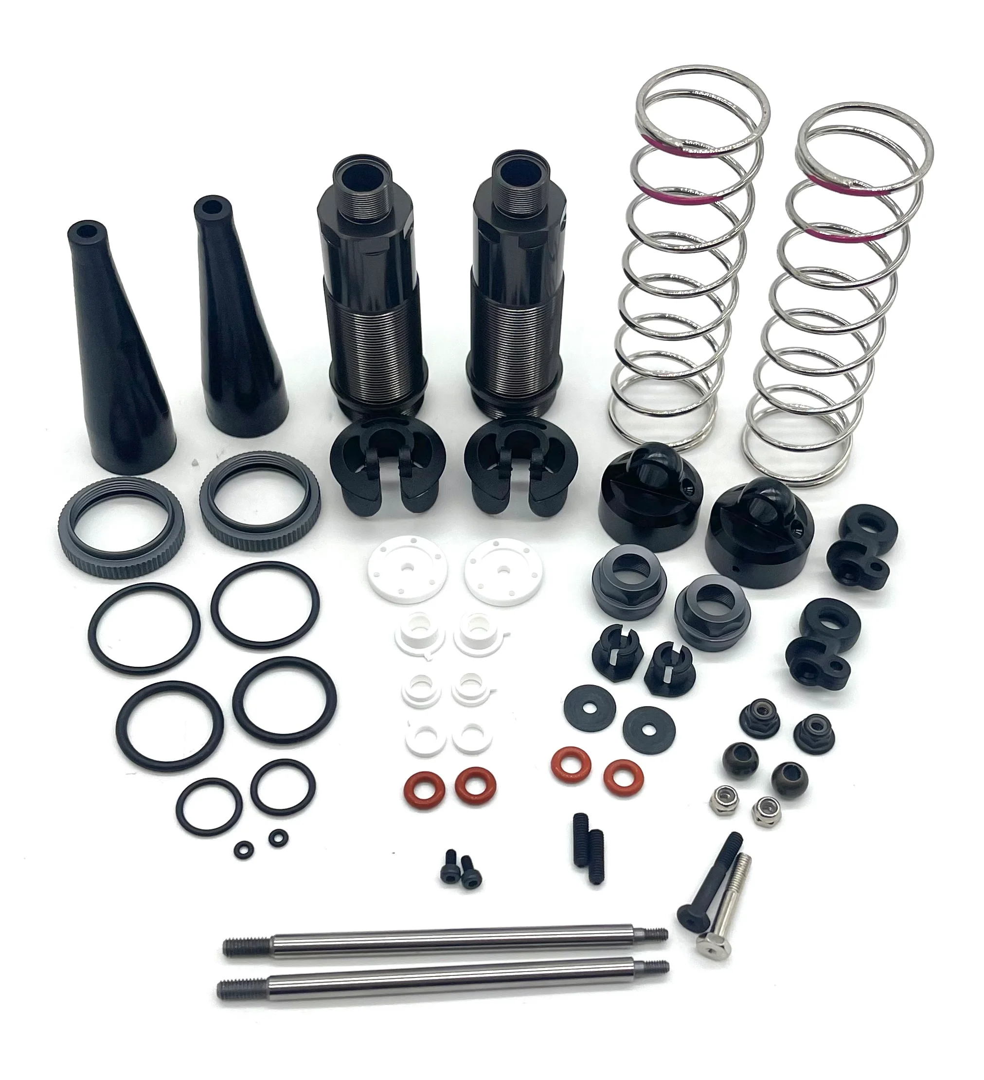 Tekno NT48 2.2 REAR SHOCKS (BAG M) Dampers 137mm set  w/Springs TKR9401 - Image 2