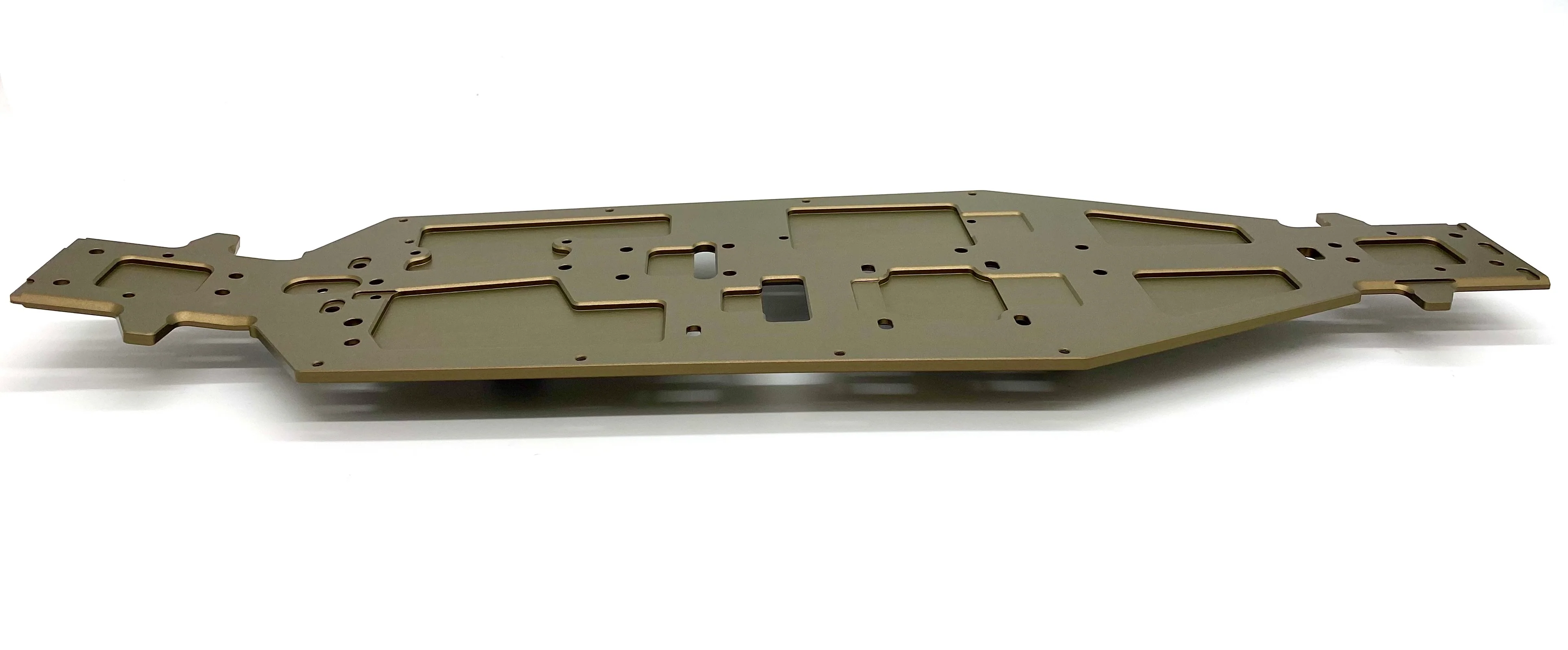 Tekno NT48 CHASSIS (TKR9402) 7075, 3mm, hard anodized TKR9400 - Image 2