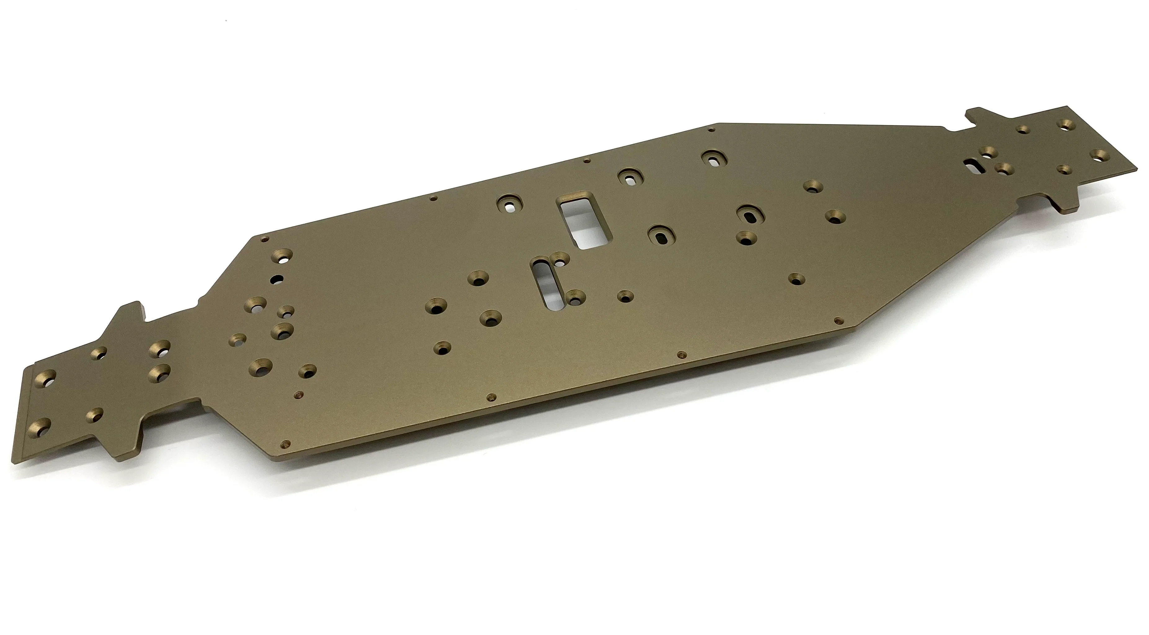 Tekno NT48 CHASSIS (TKR9402) 7075, 3mm, hard anodized TKR9400 - Image 3