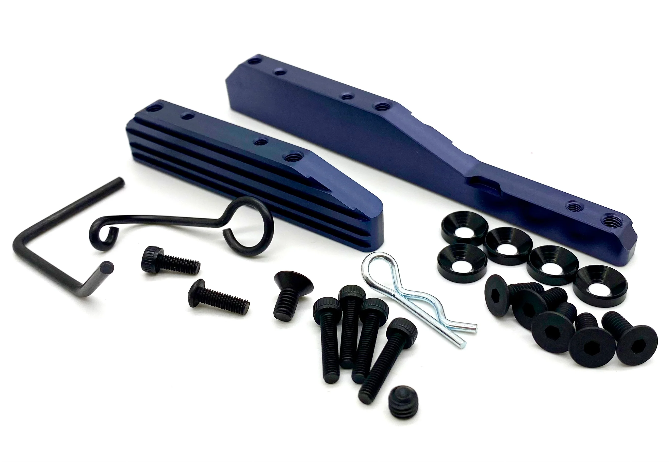 Tekno NT48 ENGINE/EXHAUST MOUNTS (Bag O) w/hardware TKR9400