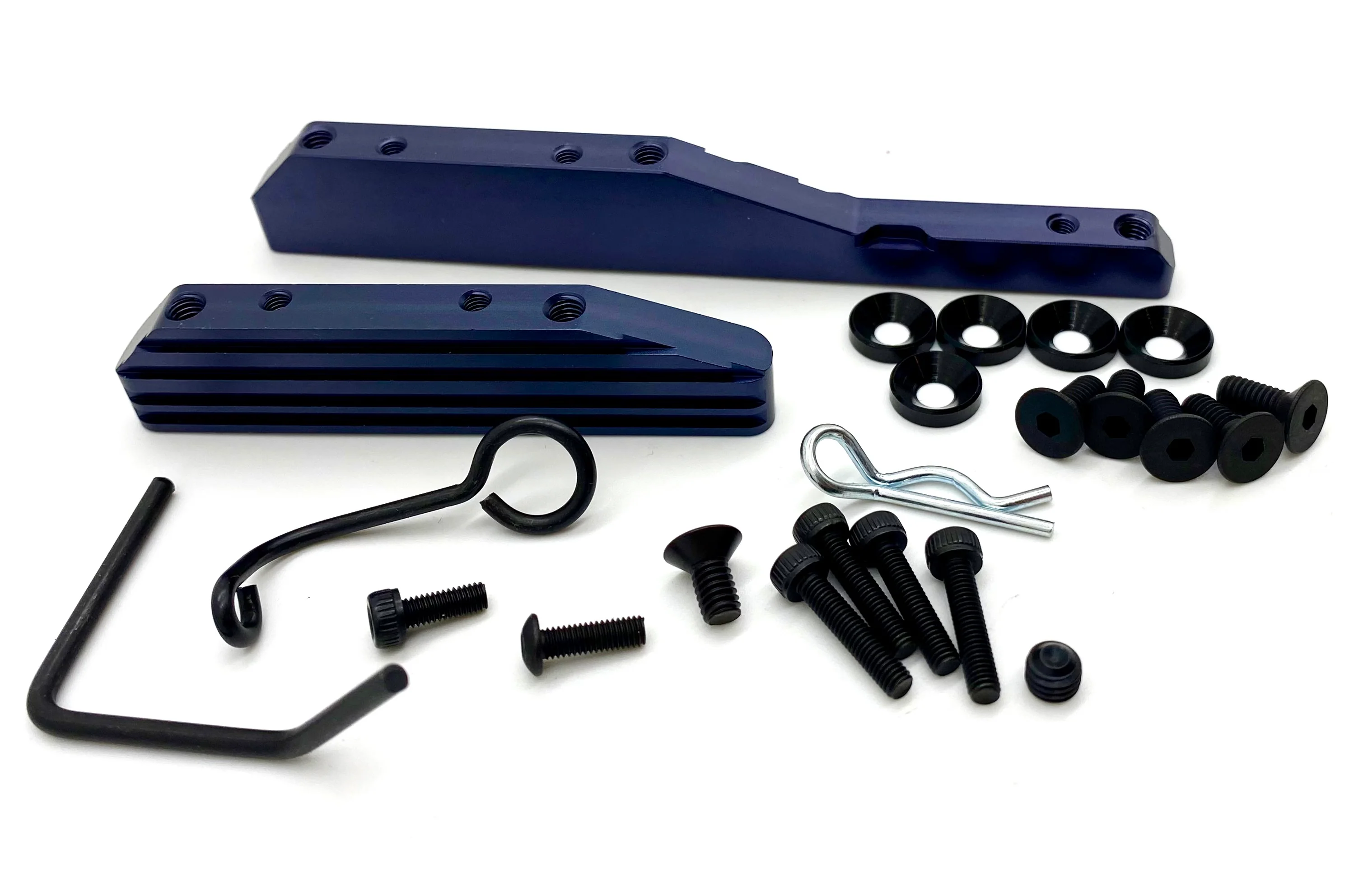 Tekno NT48 ENGINE/EXHAUST MOUNTS (Bag O) w/hardware TKR9400 - Image 2