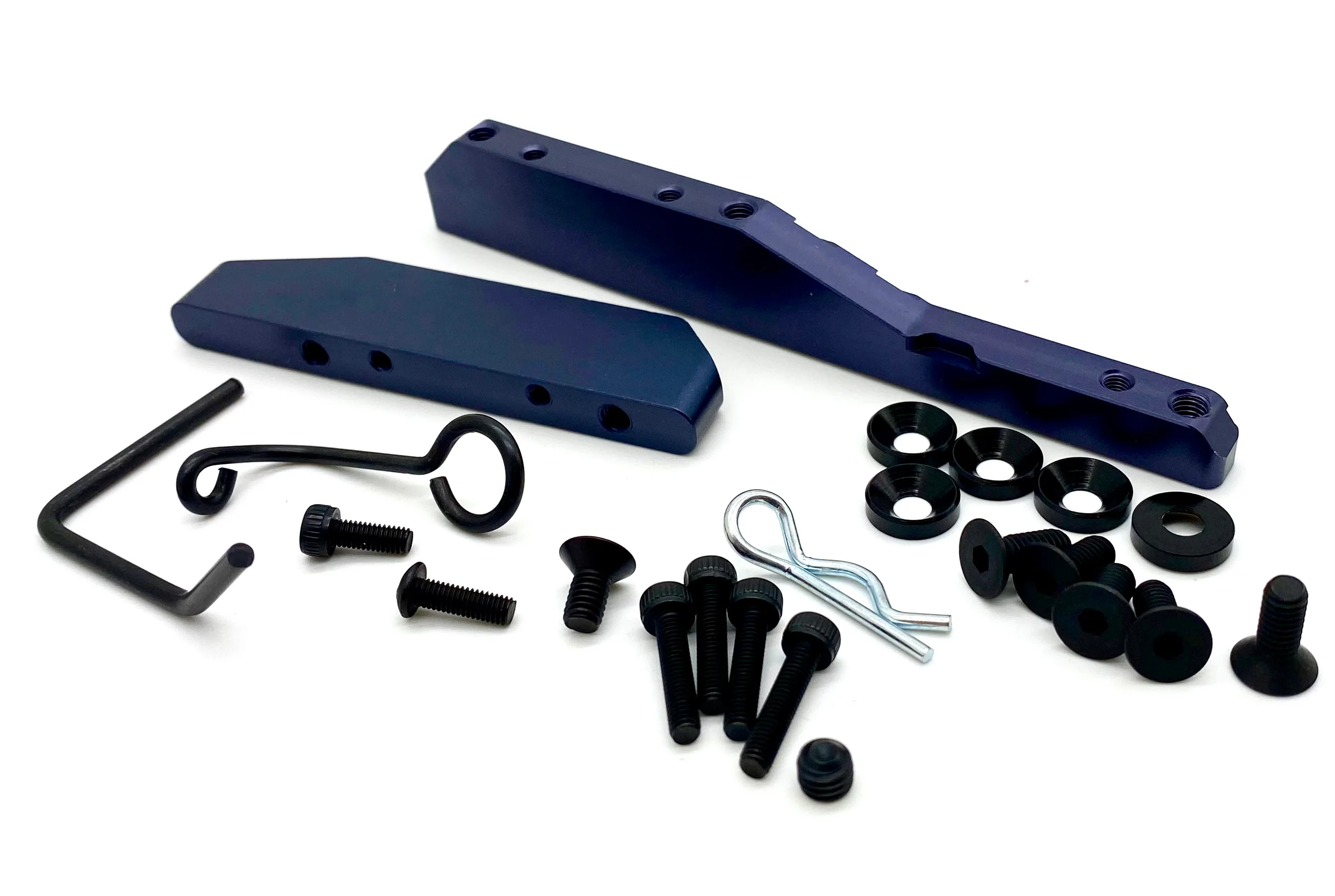 Tekno NT48 ENGINE/EXHAUST MOUNTS (Bag O) w/hardware TKR9400 - Image 3