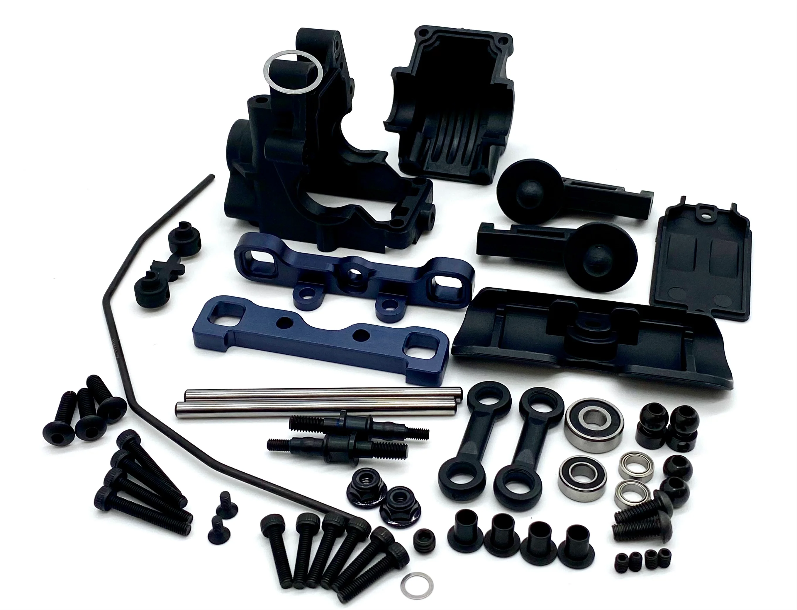 Tekno NT48 FRONT SUSPENSION (Bags C&H) (Sway bar, gear box, arm mounts TKR9400 - Image 2