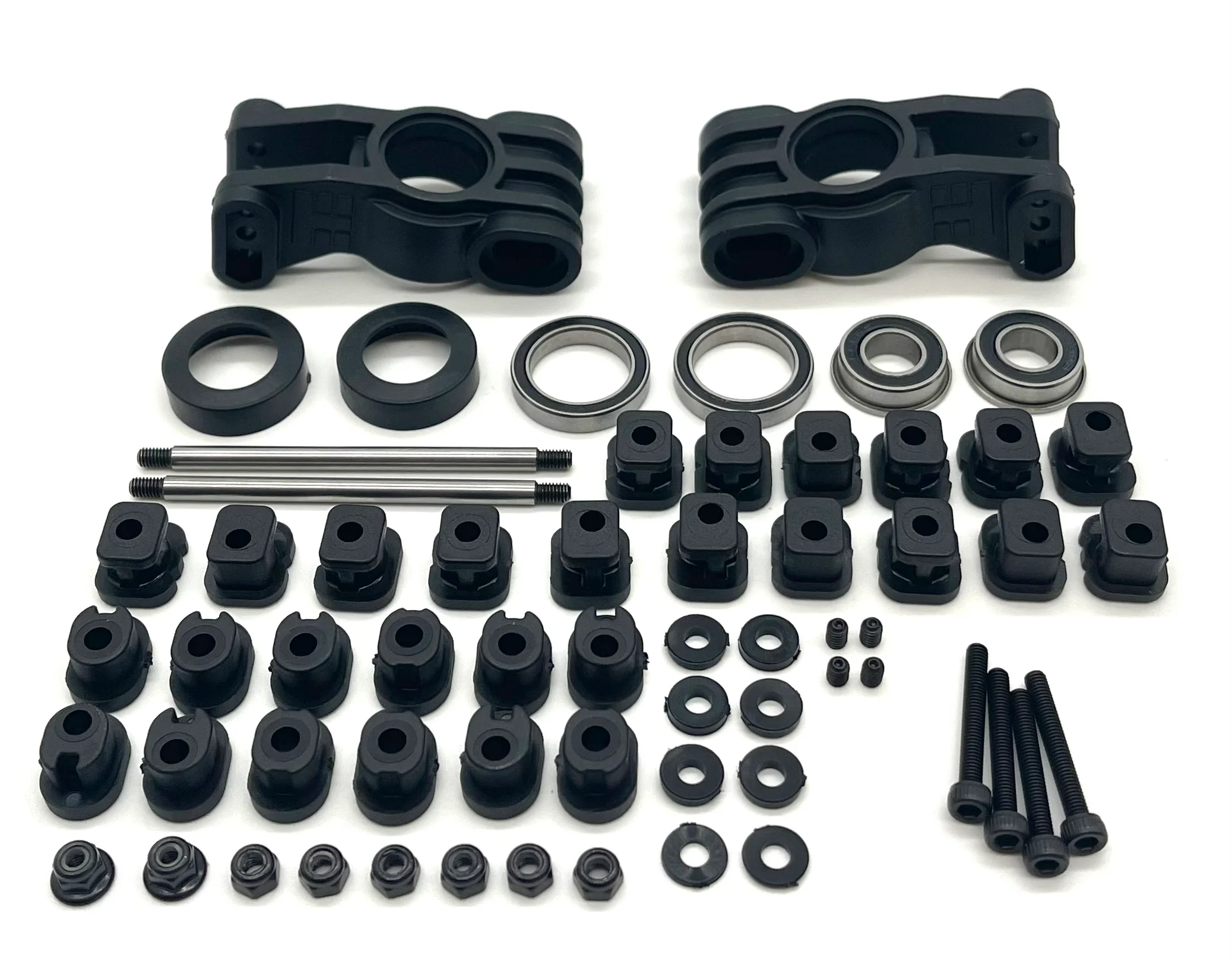 Tekno NT48 REAR HUB ASSY (Bag G) (hub, bearings, hinge pins TKR9400 - Image 2