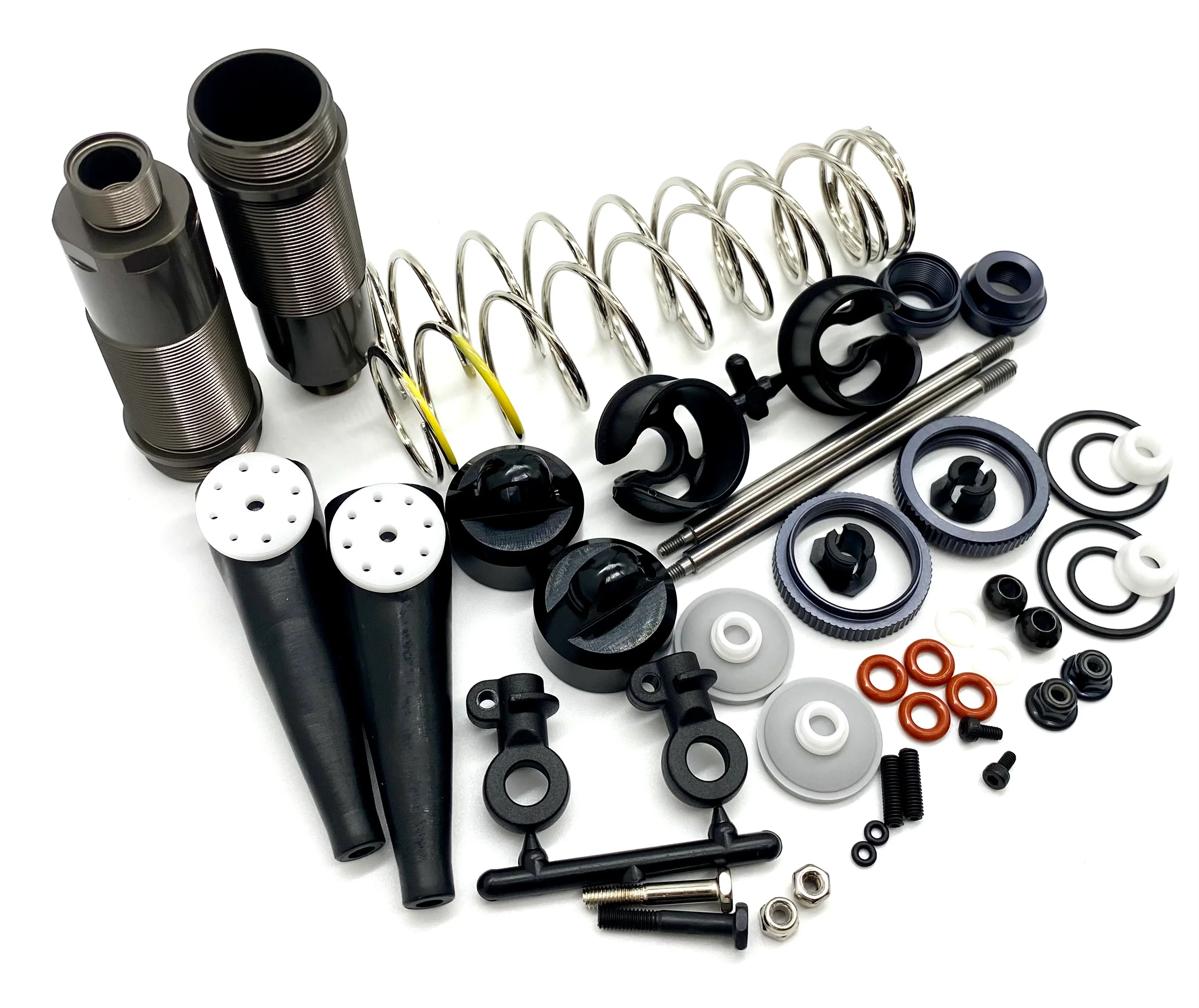 Tekno NT48 REAR SHOCKS (BAG M) Dampers 137mm set w/Springs TKR9400 Tekno - Image 2