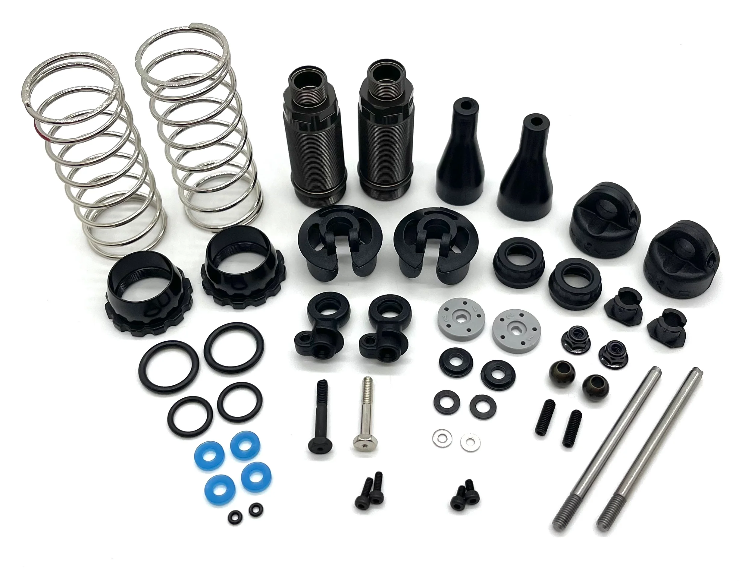 Tekno SCT410 2.0 FRONT SHOCKS (Bag N) (dampers pistons shafts w/springs TKR9500