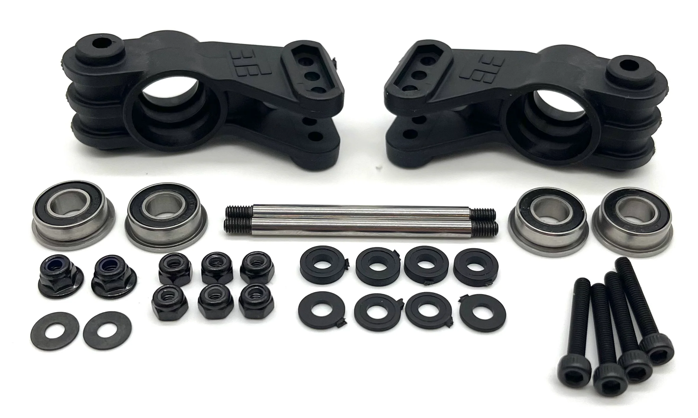 Tekno SCT410 2.0 REAR HUB ASSY (Bag F) (hub, bearings, hinge pins) TKR9500 - Image 2
