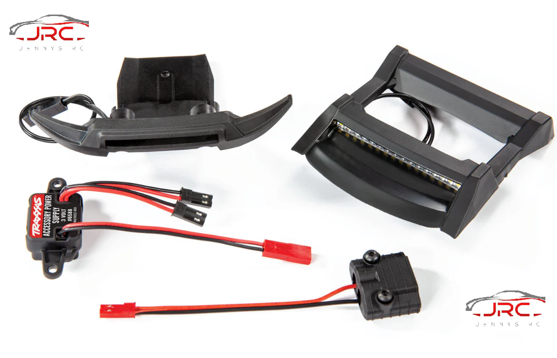 Traxxas 6795 Pro Scale Rustler 4x4 LED Light Complete Set w/Power Supply TRA6795 - Image 2