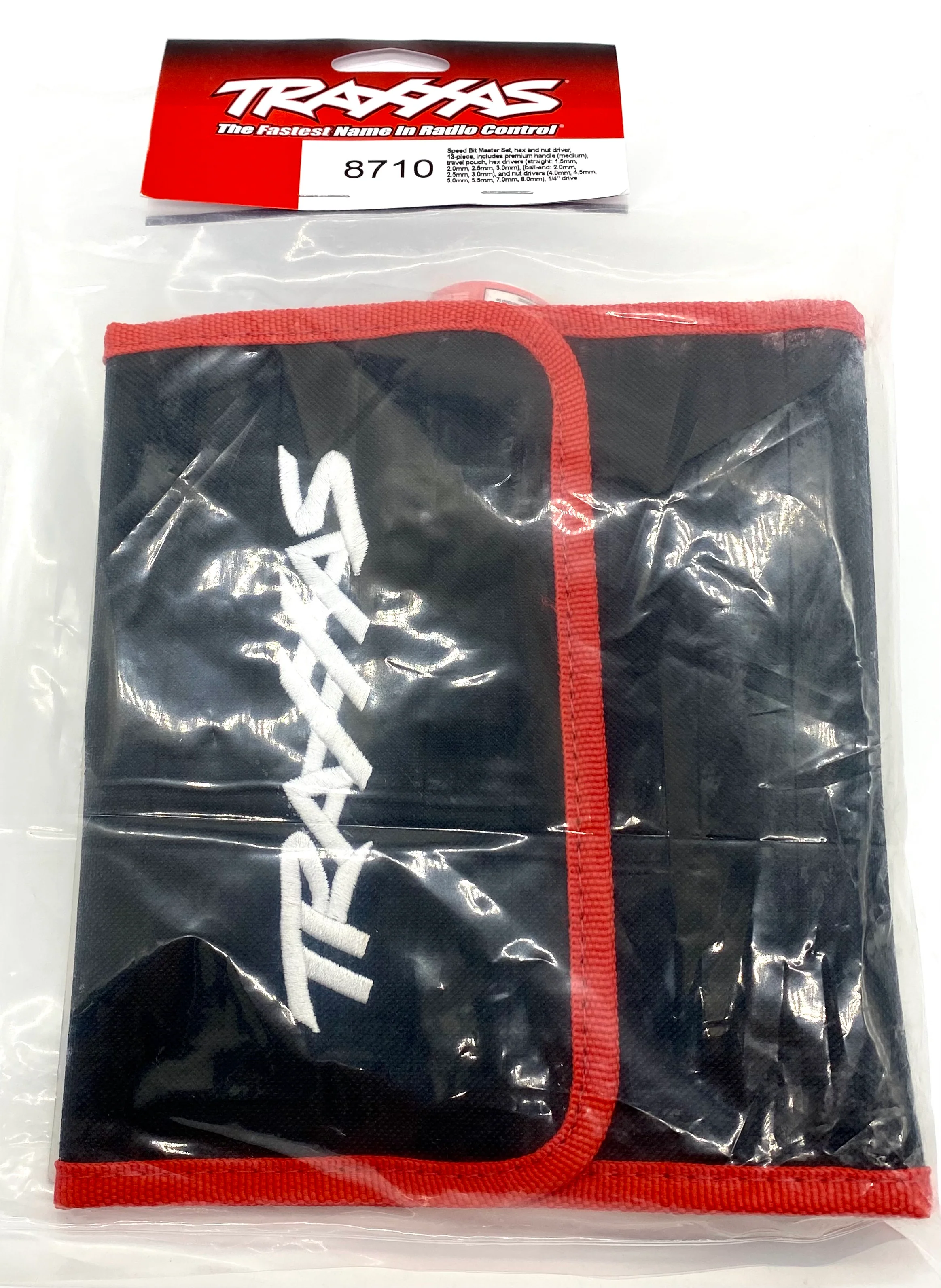 TRAXXAS Tools - Speed Bit Master Set TRA8710 travel pouch, premium handle hex drivers - Image 2