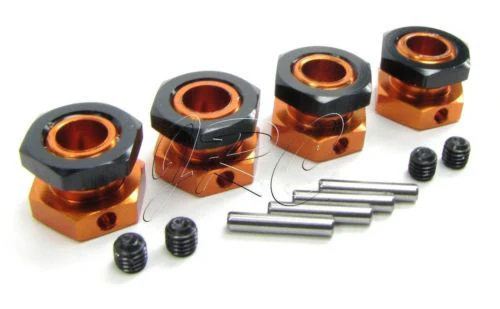 TROPHY Buggy 17mm WHEEL HEX & Hub nut set 101785 101082 67492 (HPI flux 107016