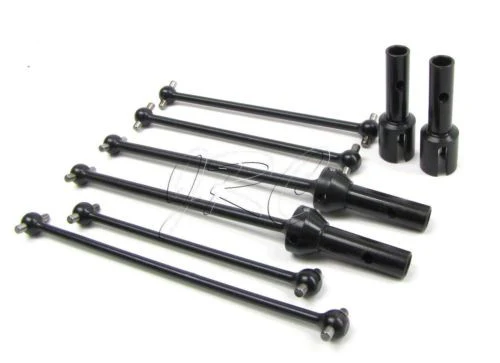 TROPHY Buggy FRONT/REAR/CENTER DRIVE SHAFTS axles cvd universals HPI flux 107016