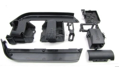 TROPHY Buggy SIDE GUARDS & Radio/Radio tray set 101799 103675 (HPI flux 107016