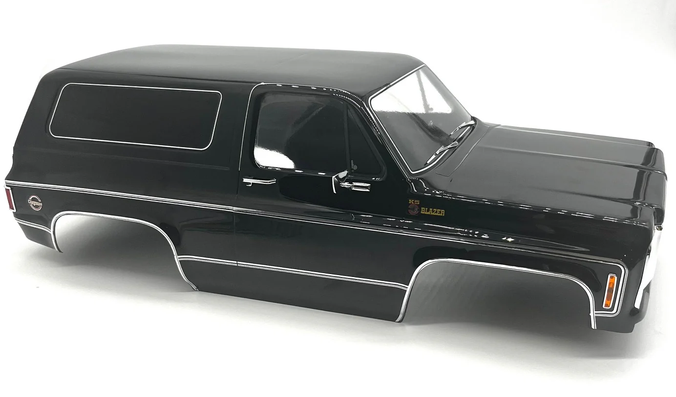 TRX-4 Chevy BLAZER - BODY Cover, Black (Shell Factory new 8010x Painted 82276-4) - Image 5