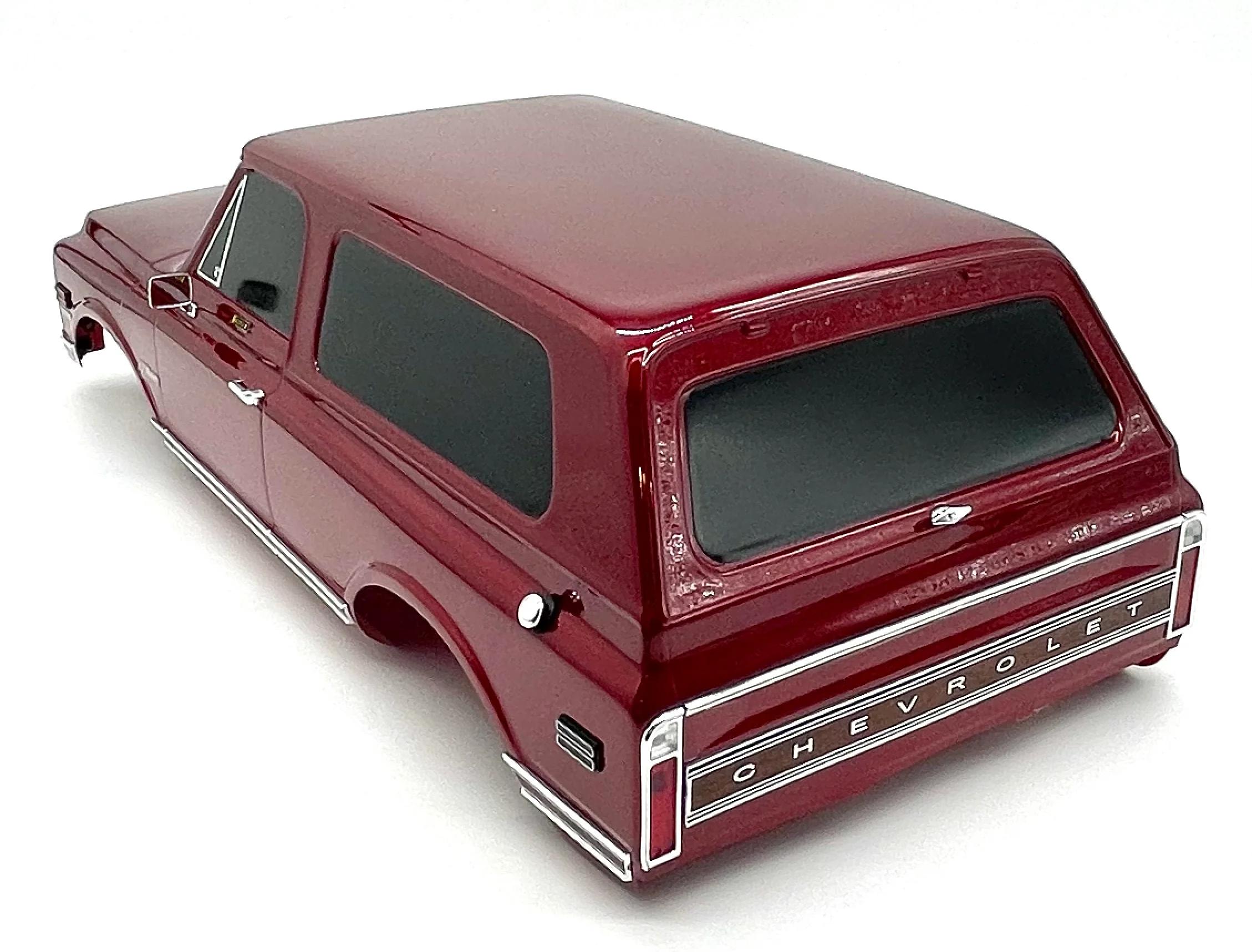 TRX-4 CHEVY K5 BLAZER - BODY Cover, RED '72 (Painted, complete 92086-4 - Image 4