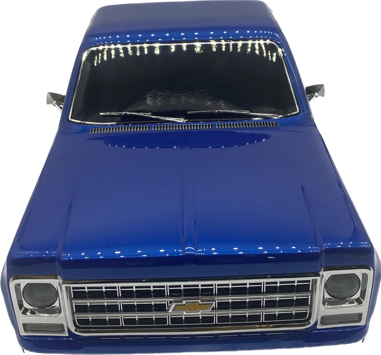 TRX-4 CHEVY K10 - BODY Cover, Blue (Factory Painted, complete 92056-4 - Image 2