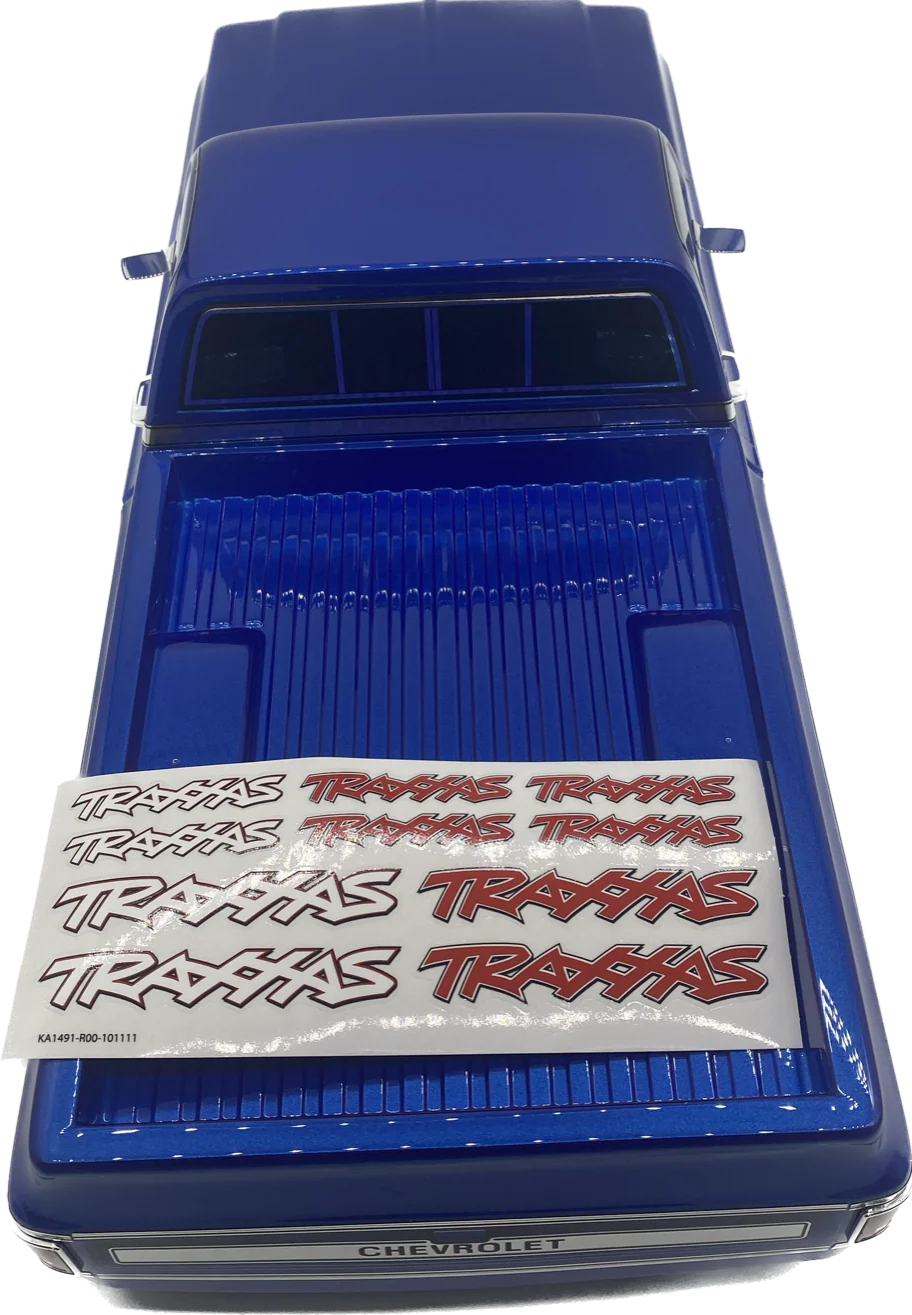 TRX-4 CHEVY K10 - BODY Cover, Blue (Factory Painted, complete 92056-4 - Image 4