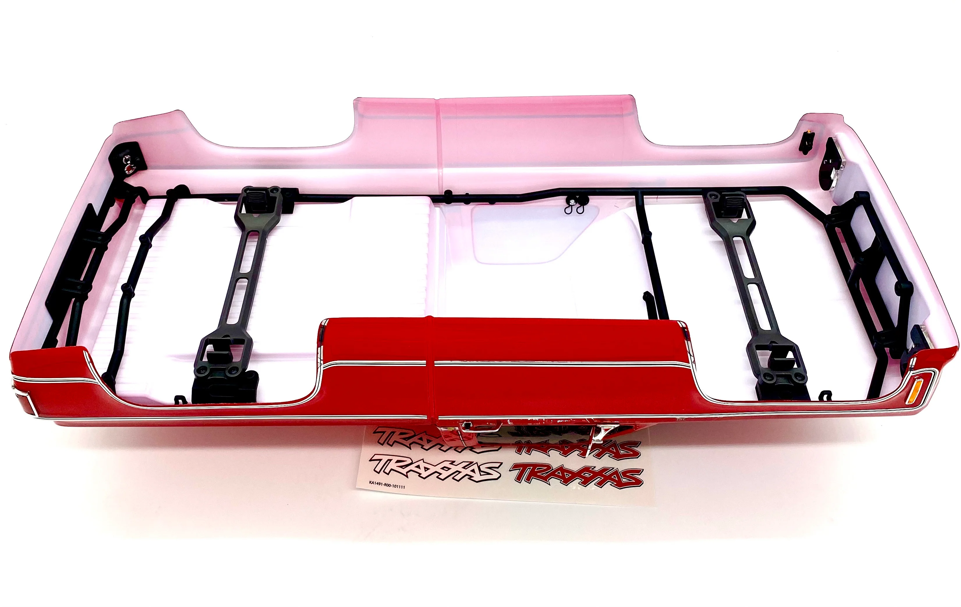TRX-4 CHEVY K10 - BODY Cover, RED (Factory Painted, complete 92056-4 - Image 4