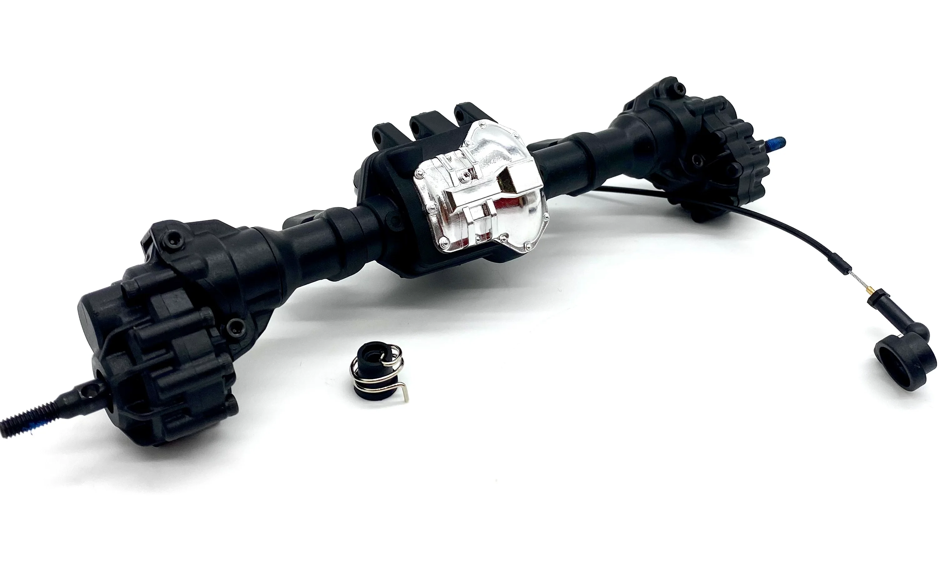 TRX-4 CHEVY K10 - Rear PORTAL AXLE & Housing, Locking Diff stub 92056-4