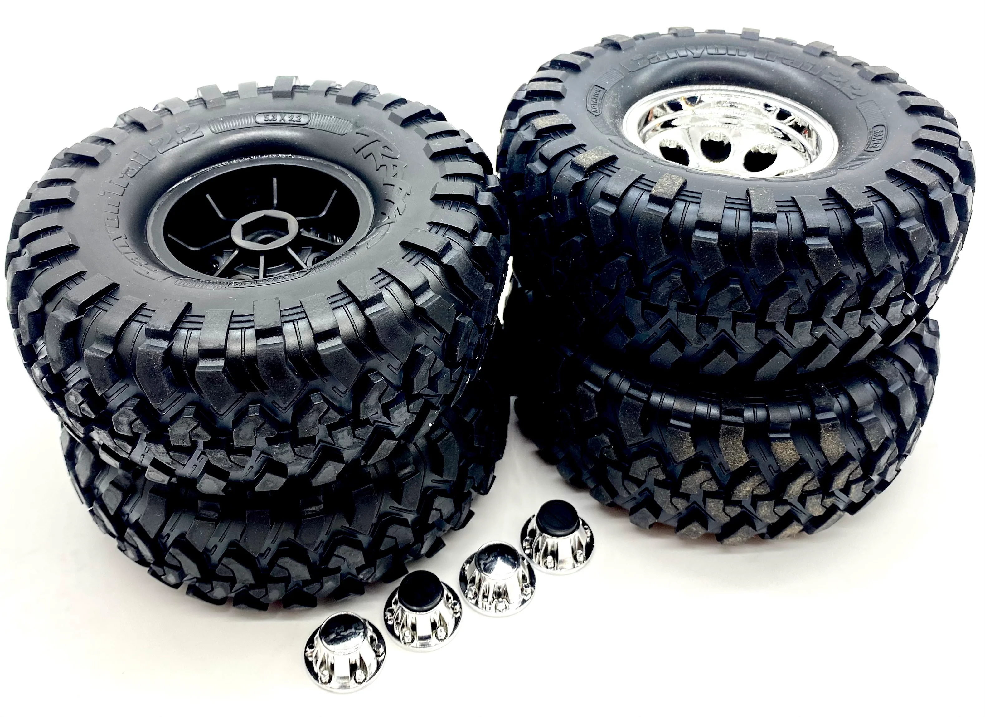 TRX-4 CHEVY K10 - TIRES & Wheel Set assembled Canyon Trail 2.2 92056-4 - Image 2