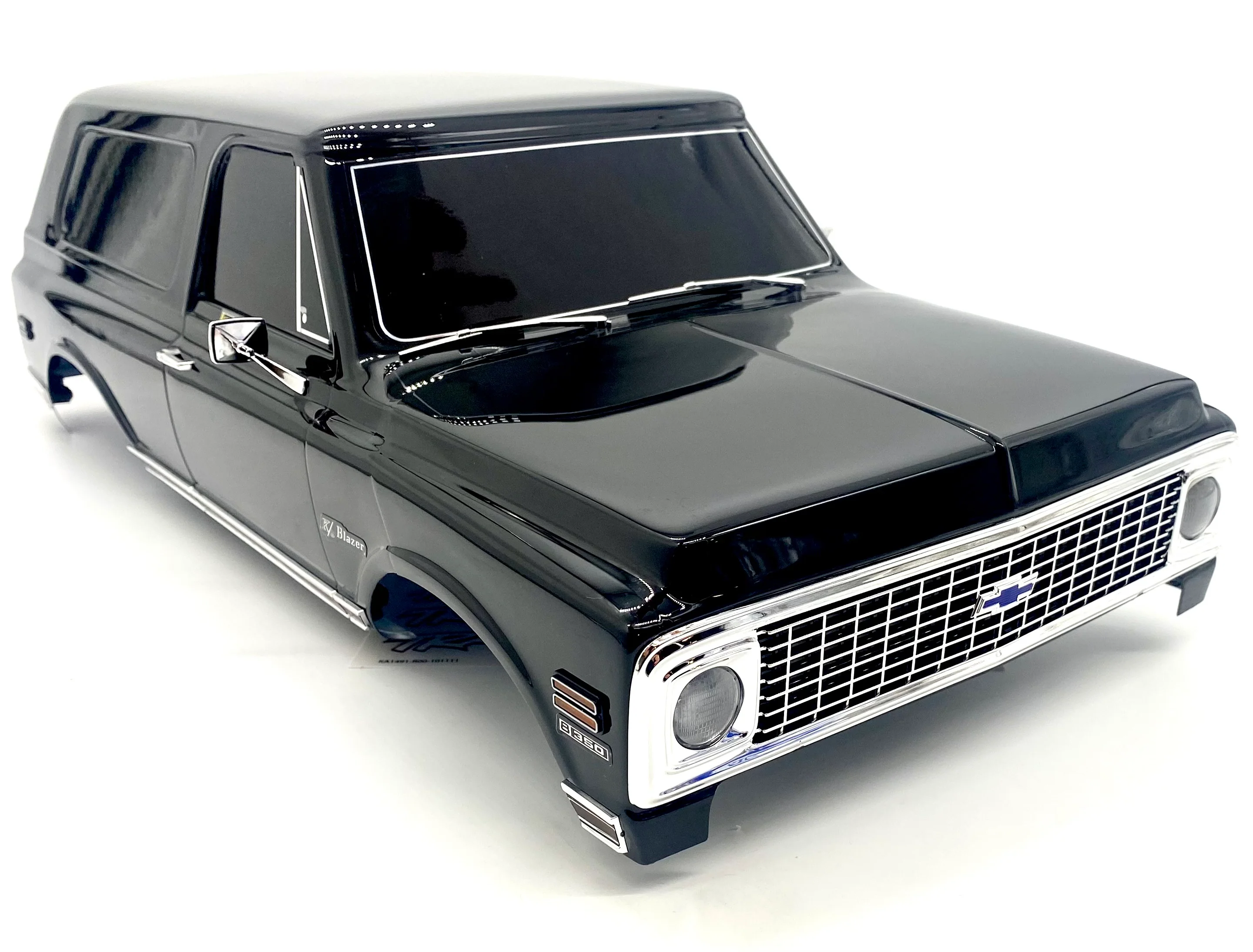 TRX-4 CHEVY K5 BLAZER - BODY Cover, BLACK '72 (Painted, complete 92086-4 - Image 2
