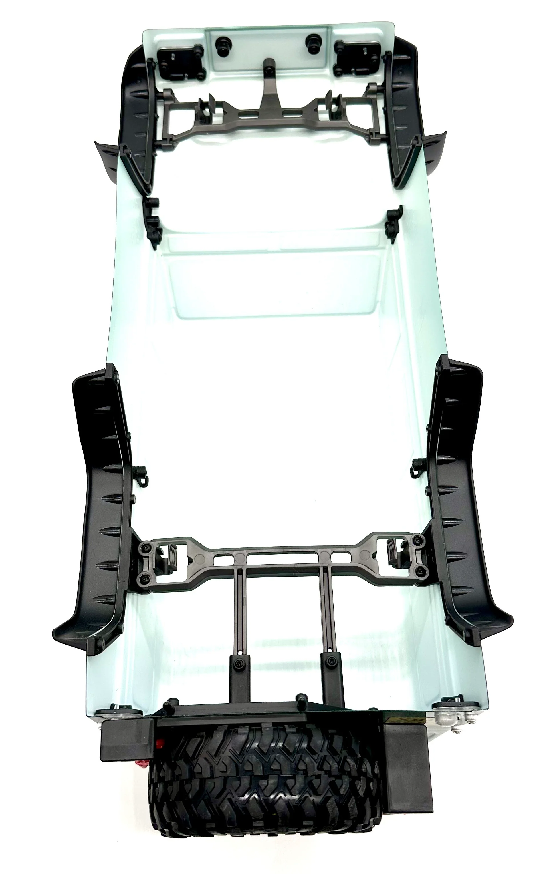 TRX-4 DEFENDER - BODY (Green) Clipless Spare Tire Fenders Land Rover Trail 82256-4 - Image 3