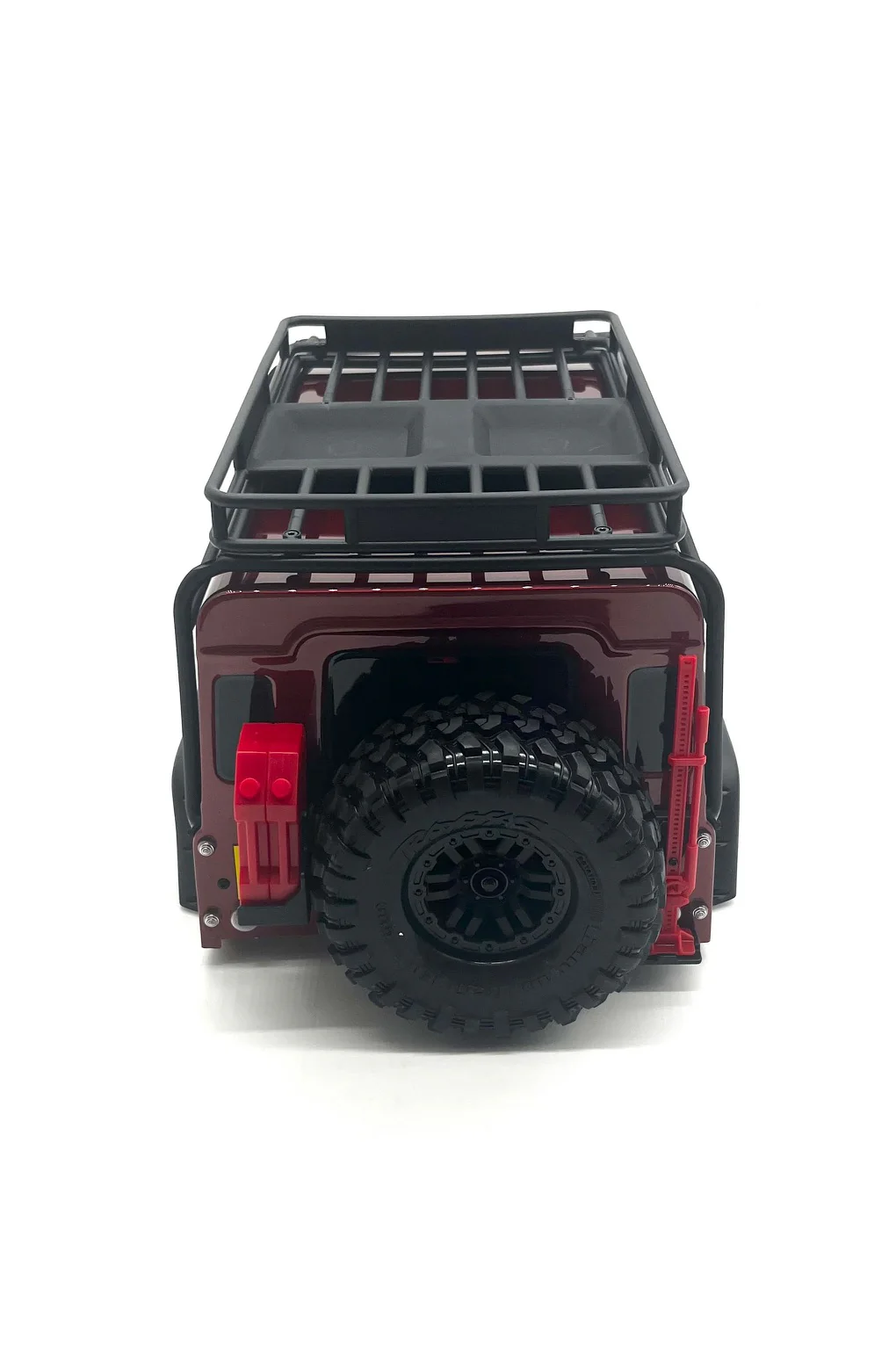 TRX-4 DEFENDER - BODY (Red) Clipless Spare Tire Fenders Land Rover Trail 82256-4 - Image 3