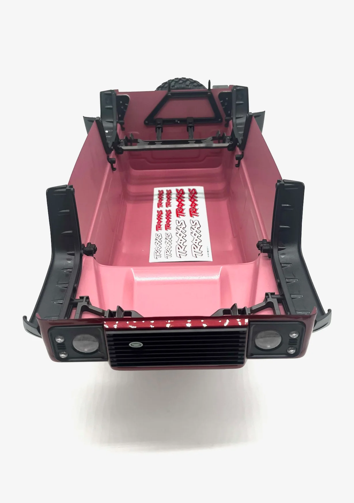 TRX-4 DEFENDER - BODY (Red) Clipless Spare Tire Fenders Land Rover Trail 82256-4 - Image 5