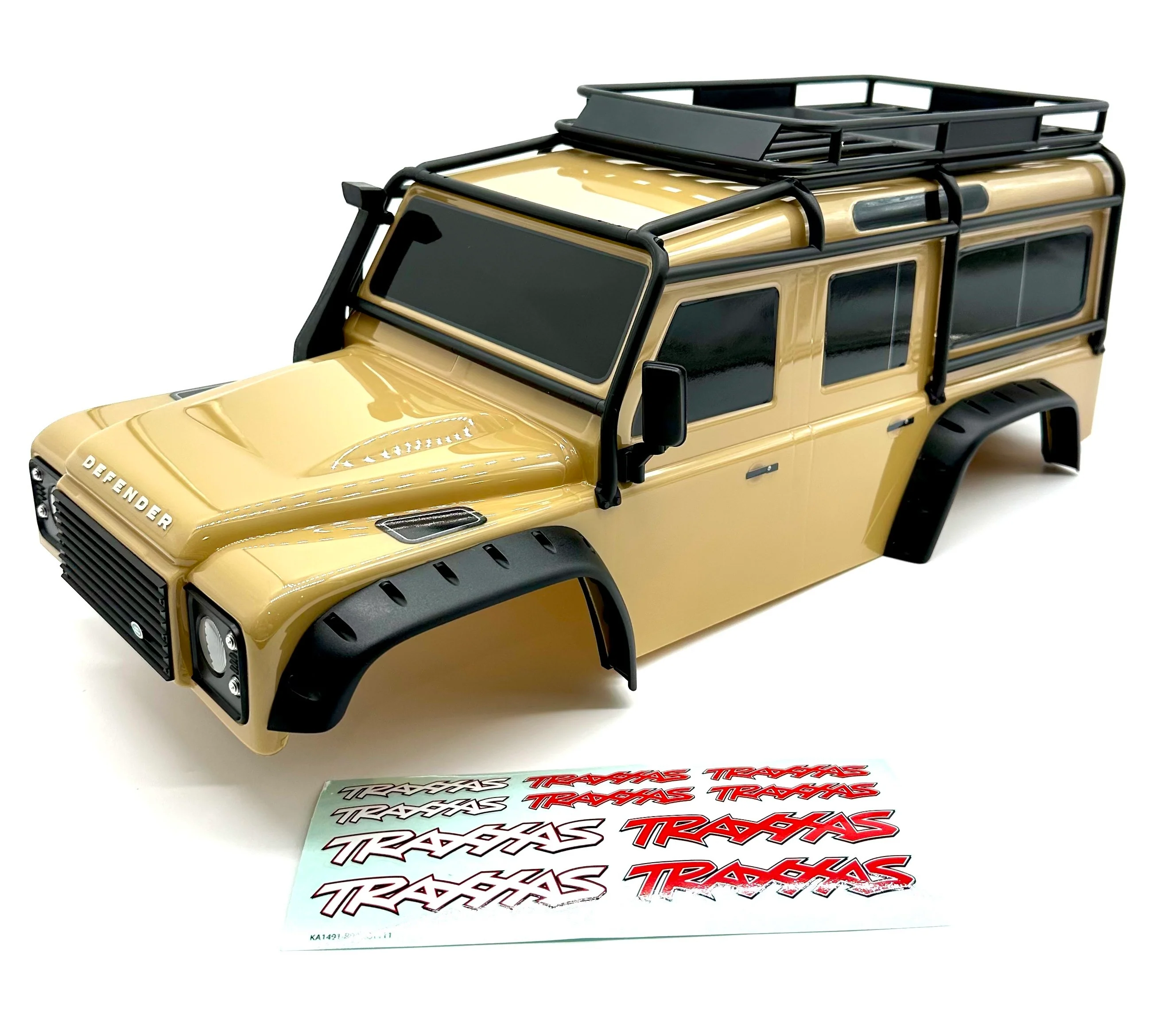 TRX-4 DEFENDER - BODY clipless (Sand) Tire Fenders Land Rover Trail 82256-4