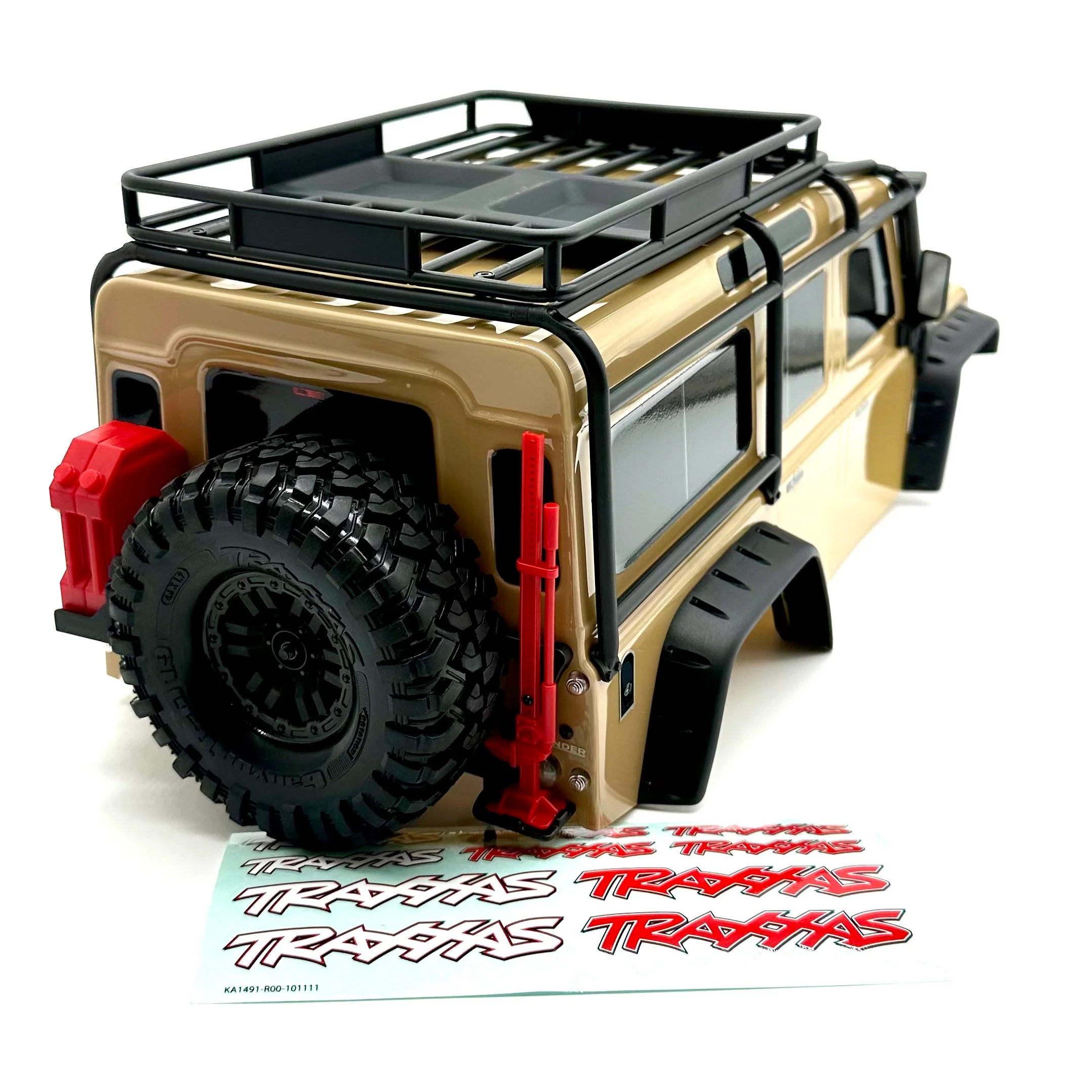 TRX-4 DEFENDER - BODY clipless (Sand) Tire Fenders Land Rover Trail 82256-4 - Image 2