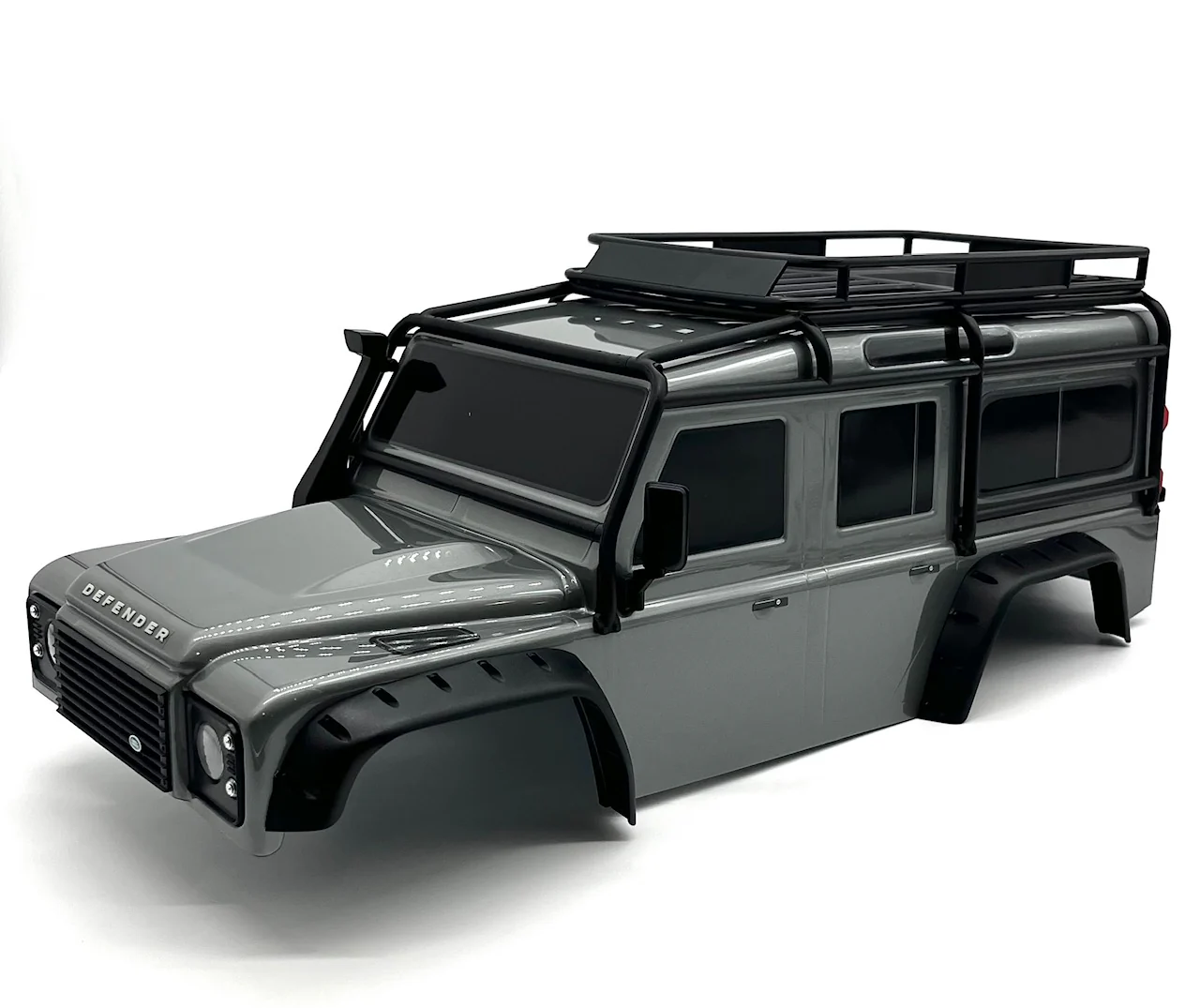 TRX-4 DEFENDER - BODY clipless (silver) Spare Tire Fenders Land Rover 82256-4