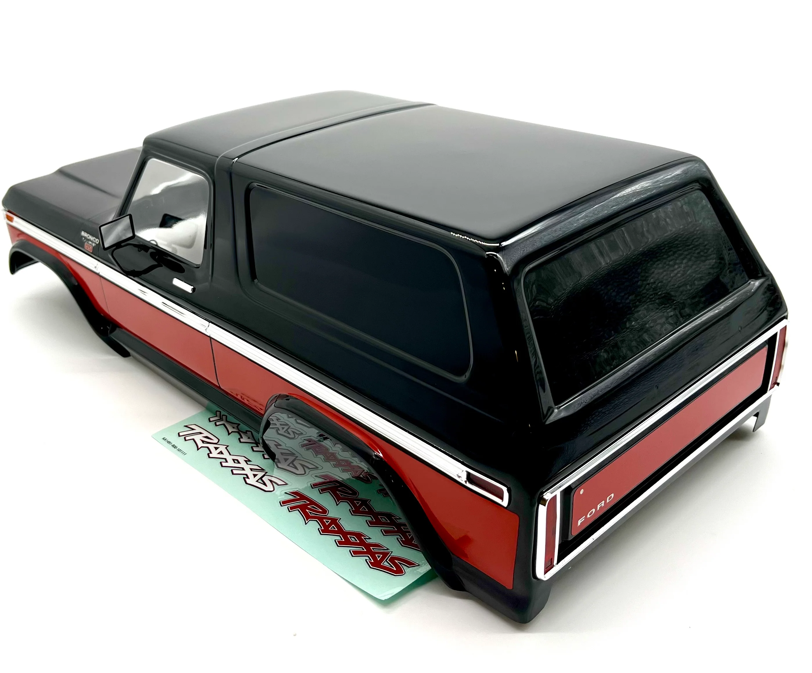TRX-4 Ford Bronco - BODY Cover, RED (clipless Shell Factory new Painted 82246-4 - Image 3