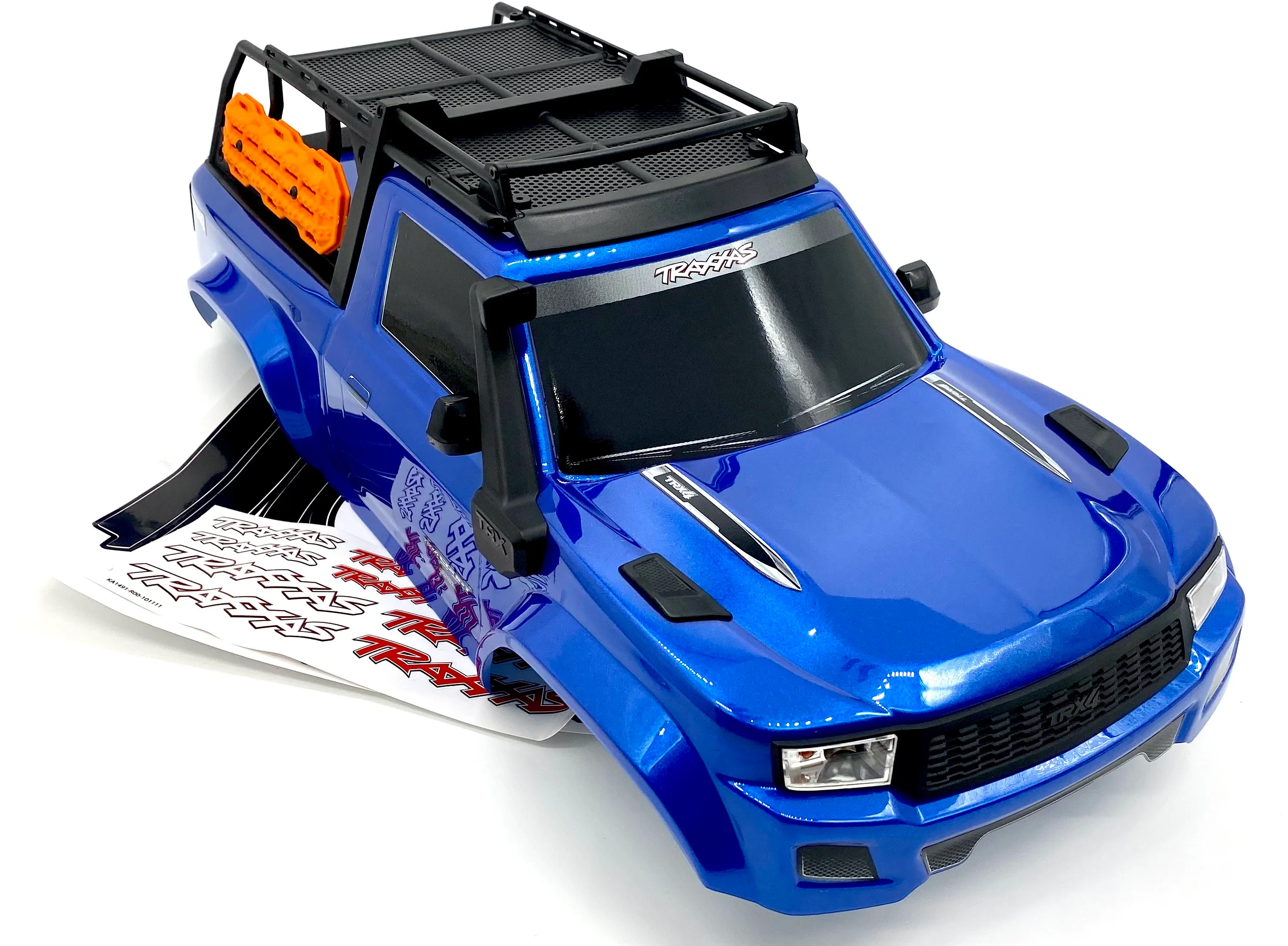 TRX-4 HIGH TRAIL - BODY Cover, BLUE (Factory Painted, complete Traxxas 82044-4 - Image 3