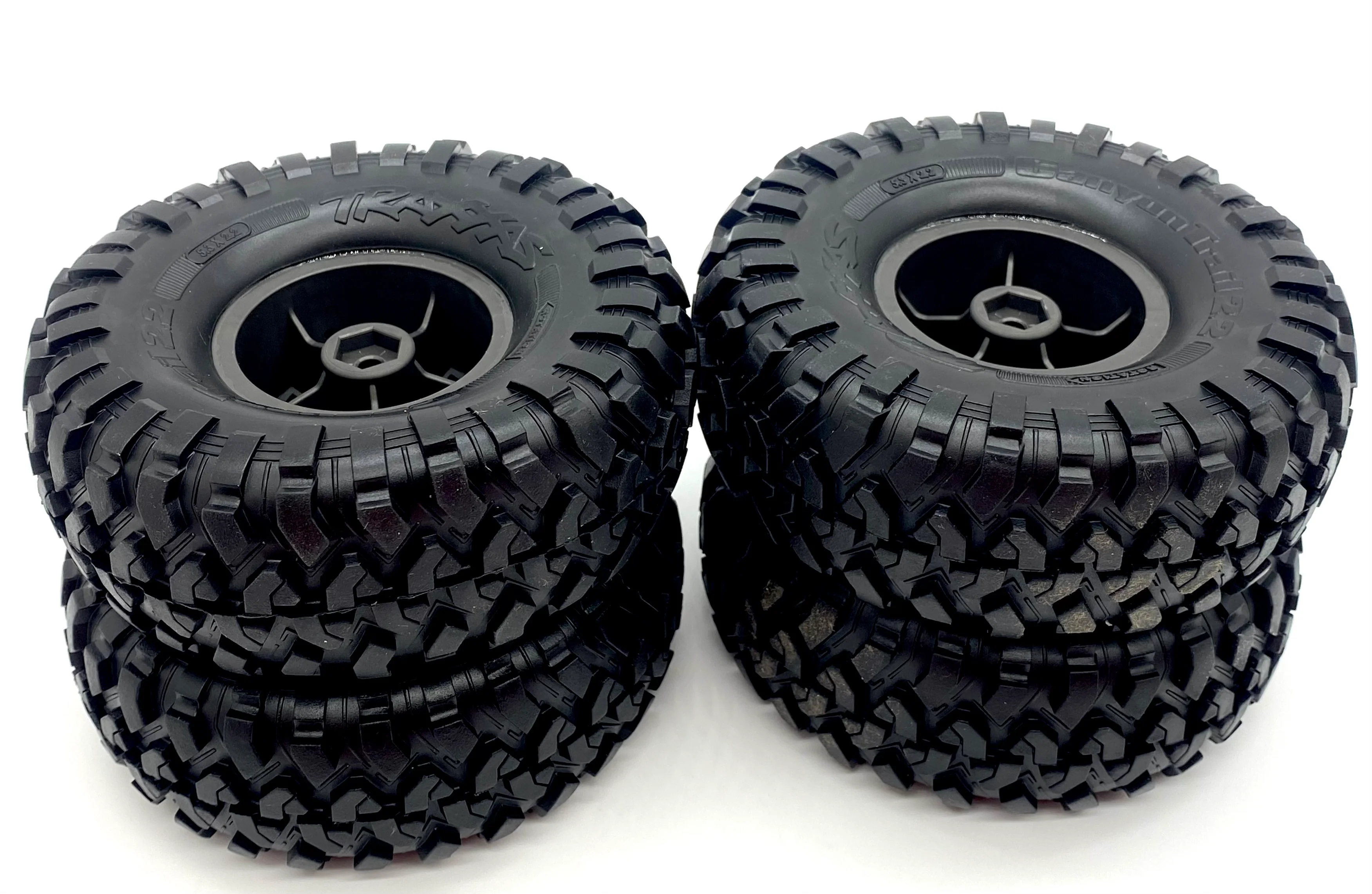 TRX-4 HIGH TRAIL - TIRES & Wheel Set assembled Canyon Trail 2.2 GRN Traxxas 82044-4 - Image 2