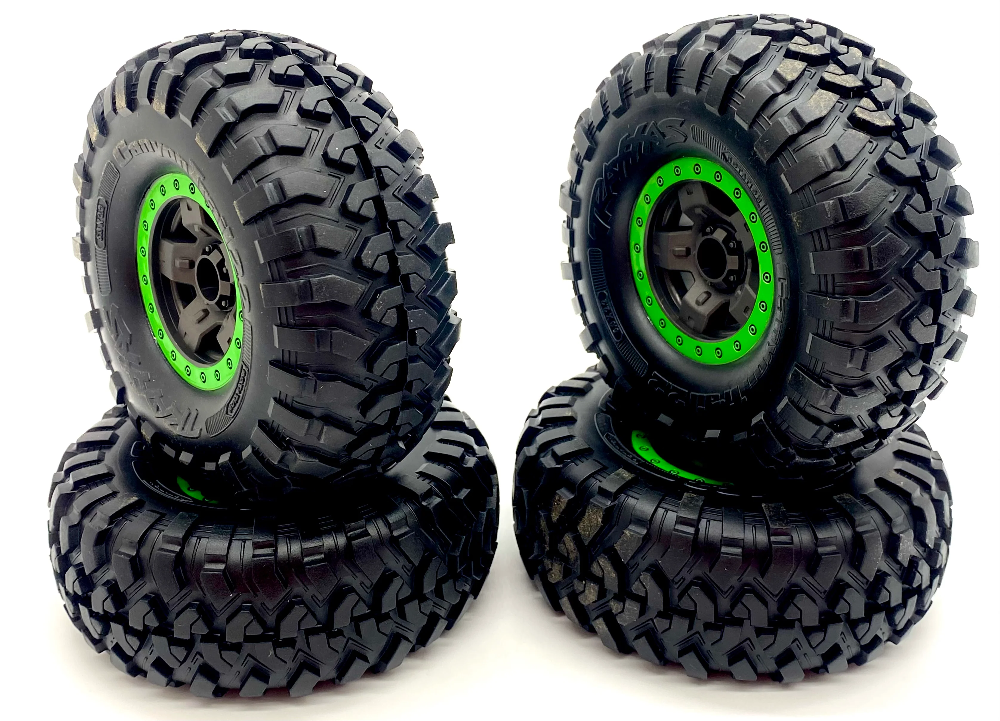 TRX-4 HIGH TRAIL - TIRES & Wheel Set assembled Canyon Trail 2.2 GRN Traxxas 82044-4 - Image 3