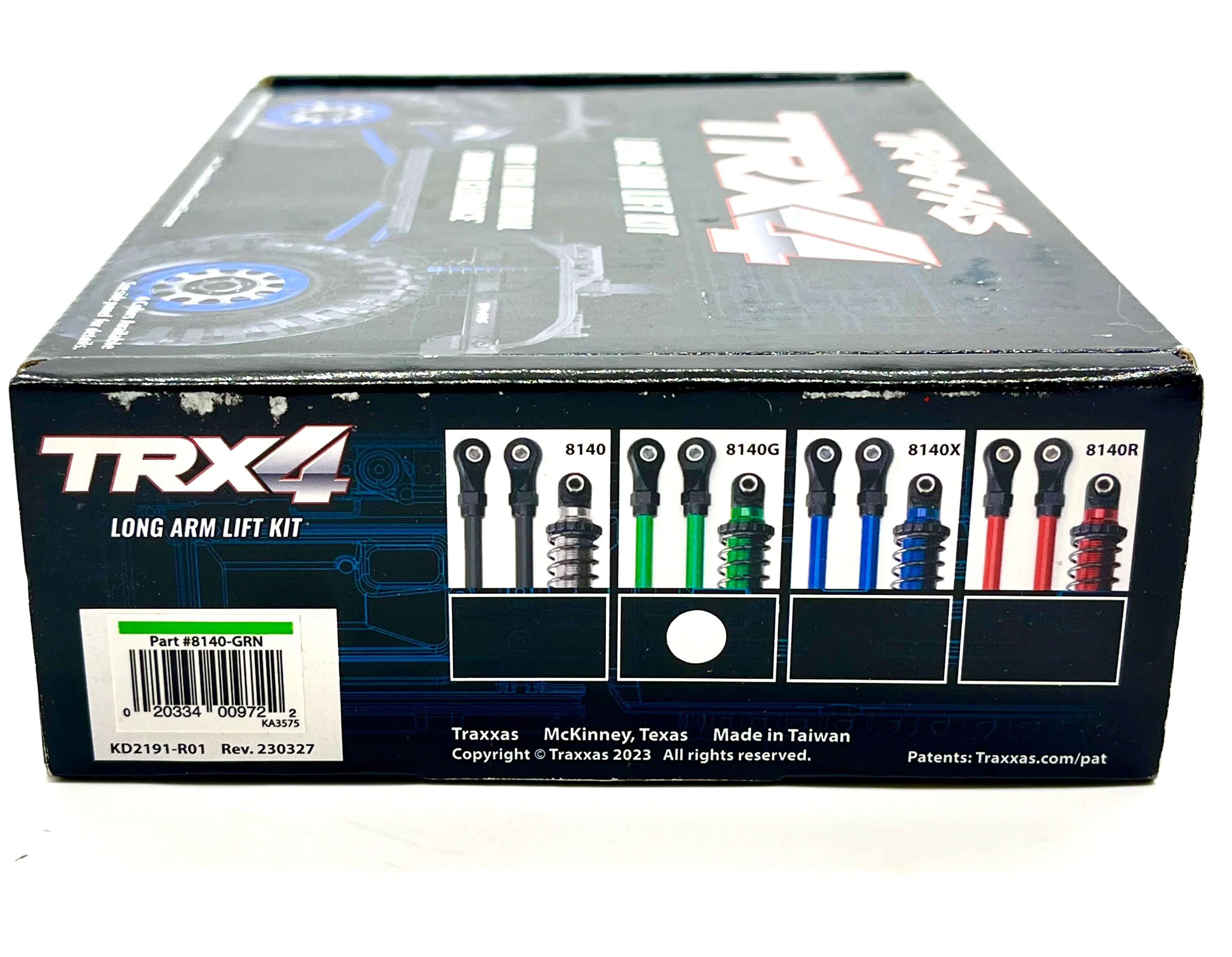 TRX-4 - Long Arm Lift Kit (GREEN TRA8140-grn) links shocks cables driveshafts Traxxas - Image 2