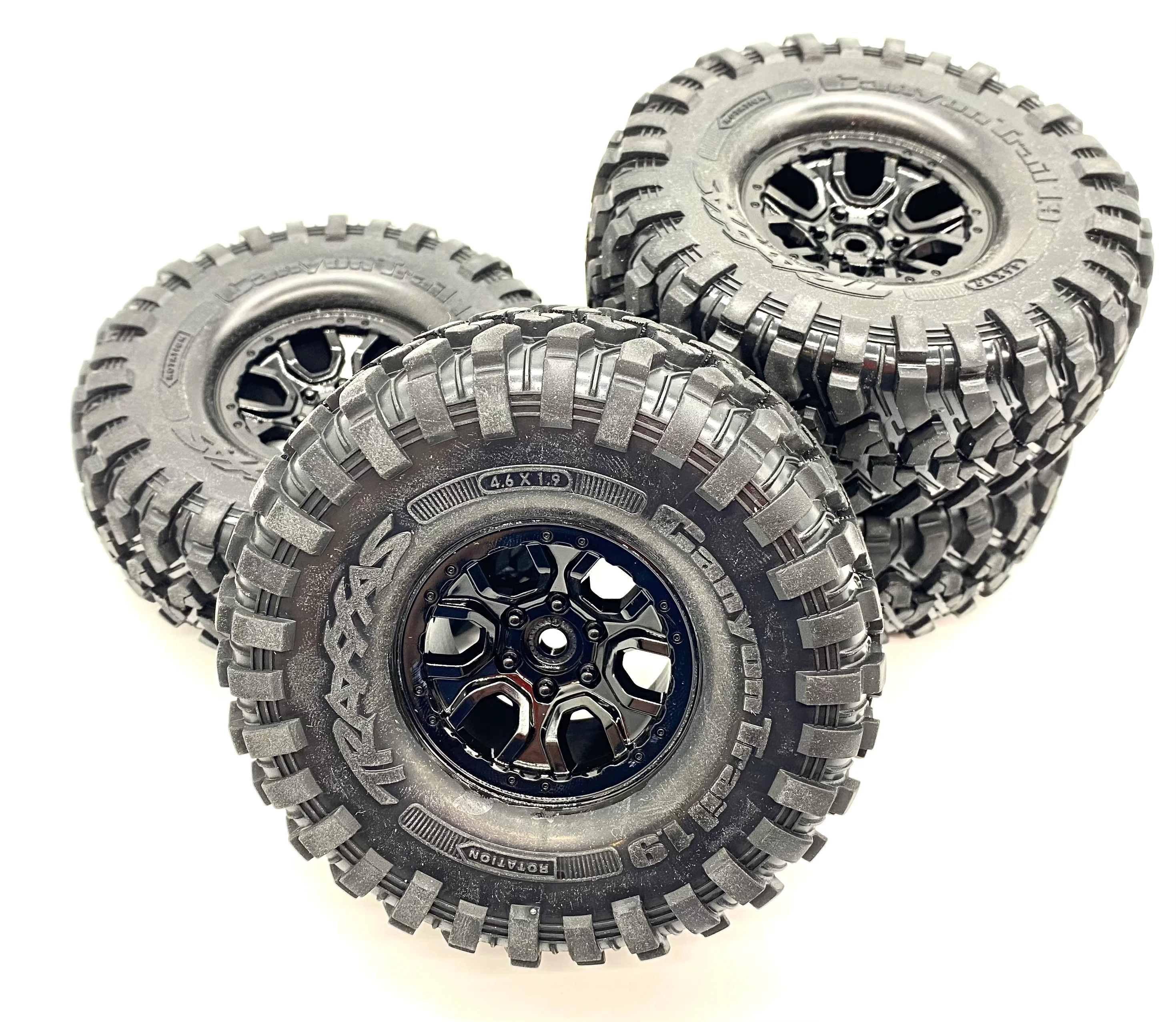 TRX-4 S&T BRONCO - TIRES & Wheel Set assembled Sport Canyon Trail 1.9 92076-4 - Image 3